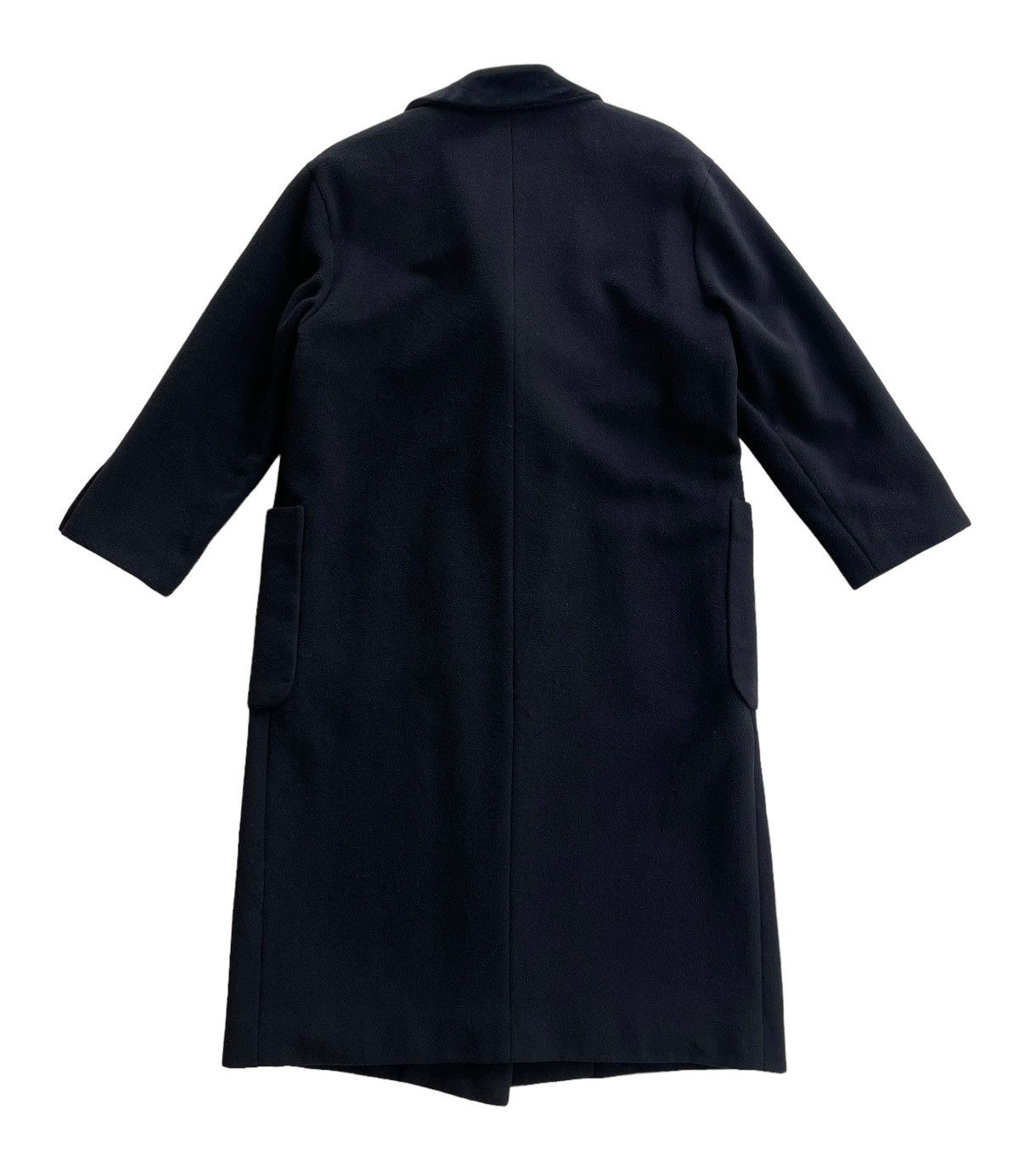 Karl Lagerfeld Karl Lagerfeld Cashmere Long Coat Size L / US 10 / IT 46 - 4 Thumbnail