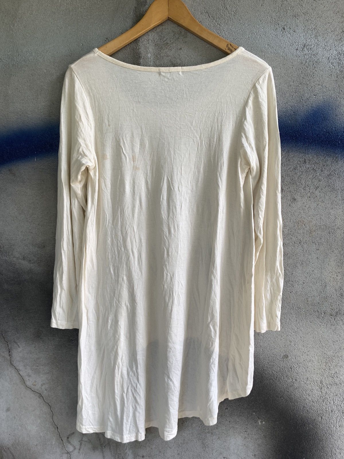 Beauty Beast × Hysteric Glamour × Japanese Brand JAPANESE~ PROFIL DE MEDAILLE POEM LONG SLEEVE T-SHIRT Size M / US 6-8 / IT 42-44 - 3 Thumbnail