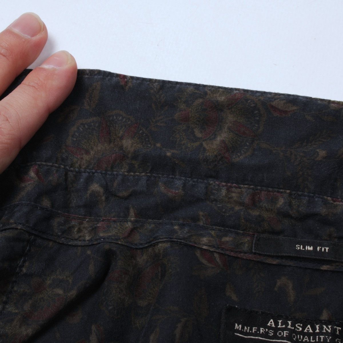 Allsaints × Designer ALLSAINTS Ashbury Long Sleeve Floral Button Down Shirt Size US XS / EU 42 / 0 - 16 Thumbnail