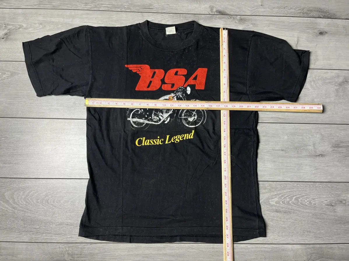 Band Tees BSA tshirt motorcycle 90s size Large Size US L / EU 52-54 / 3 - 5 Thumbnail