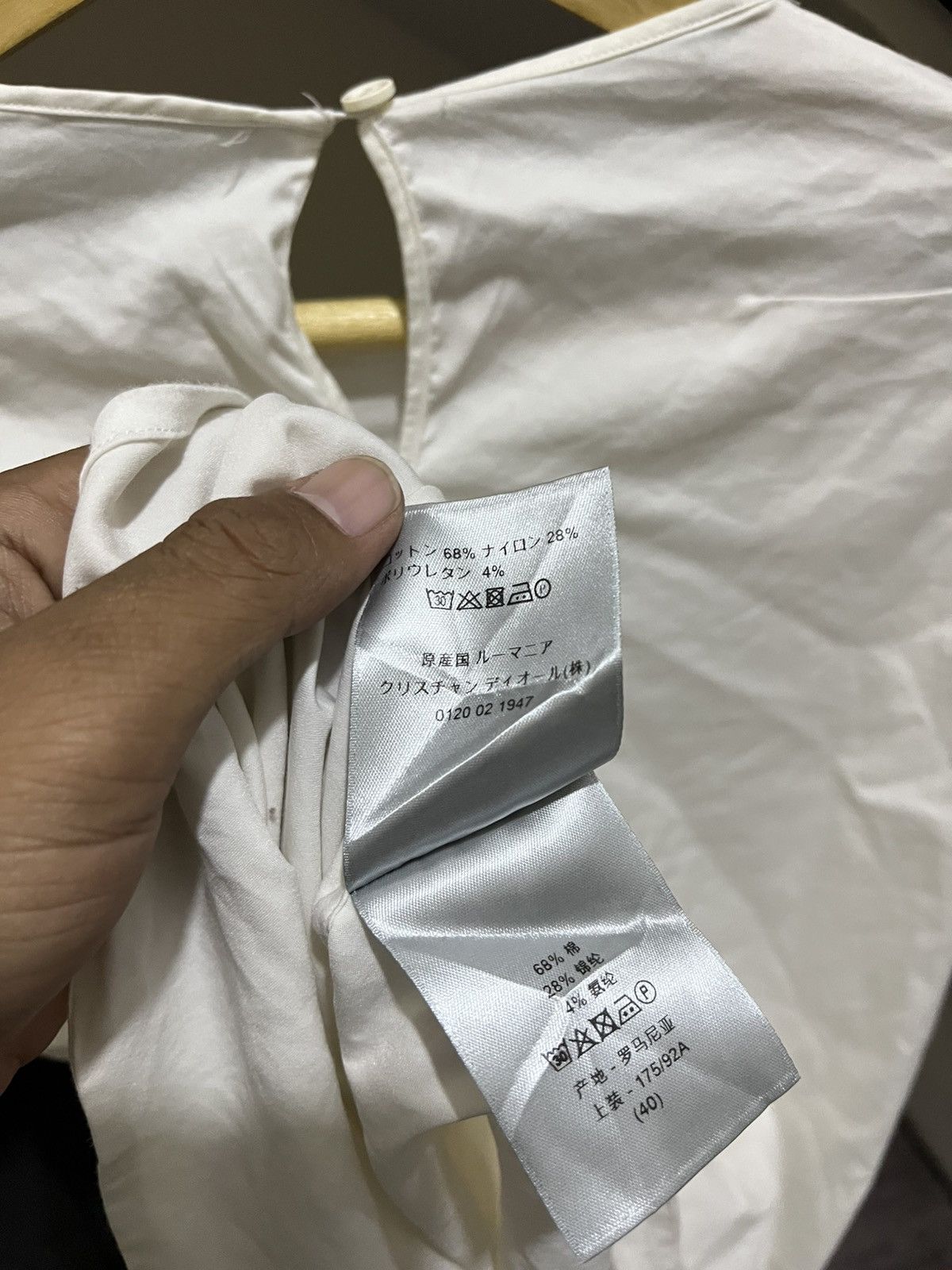 Dior Dior uniforme white shirt Size S / US 4 / IT 40 - 7 Thumbnail