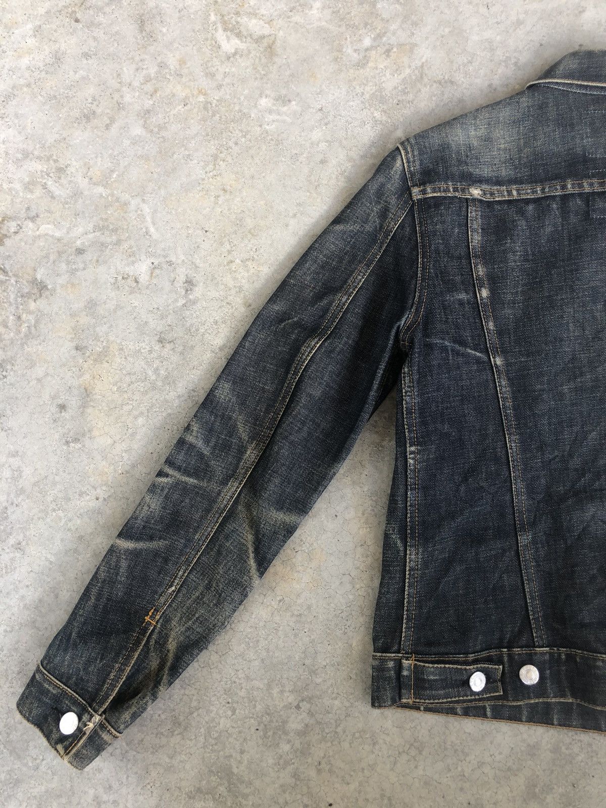 Helmut Lang Helmut Lang Denim Jacket Classic Raw Denim Size US XS / EU 42 / 0 - 9 Thumbnail