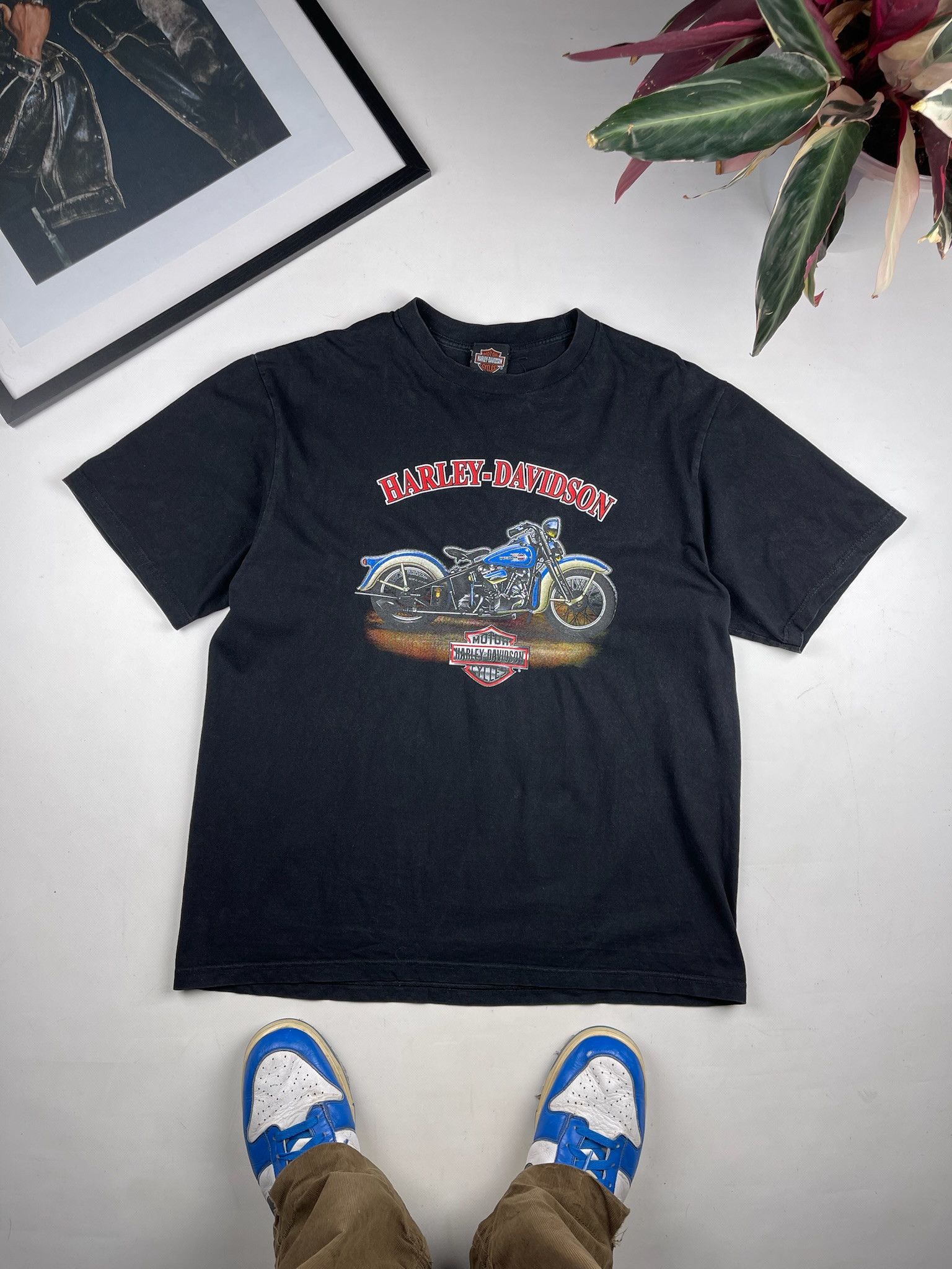 Harley Davidson Harley Davidson Tshirt motorcycle choppers Size US XL / EU 56 / 4 - 1 Thumbnail