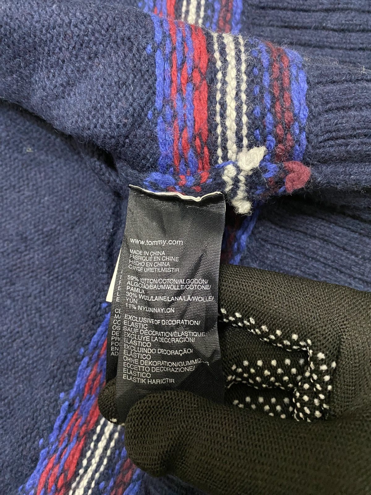 Tommy Hilfiger × Vintage TOMMY HILFIGER x Knitwear (Luxury Blend) Size US L / EU 52-54 / 3 - 15 Thumbnail