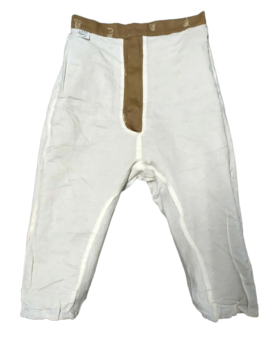Issey Miyake Ne-Net Embroidered Cropped Pant Size 29" - 4 Thumbnail