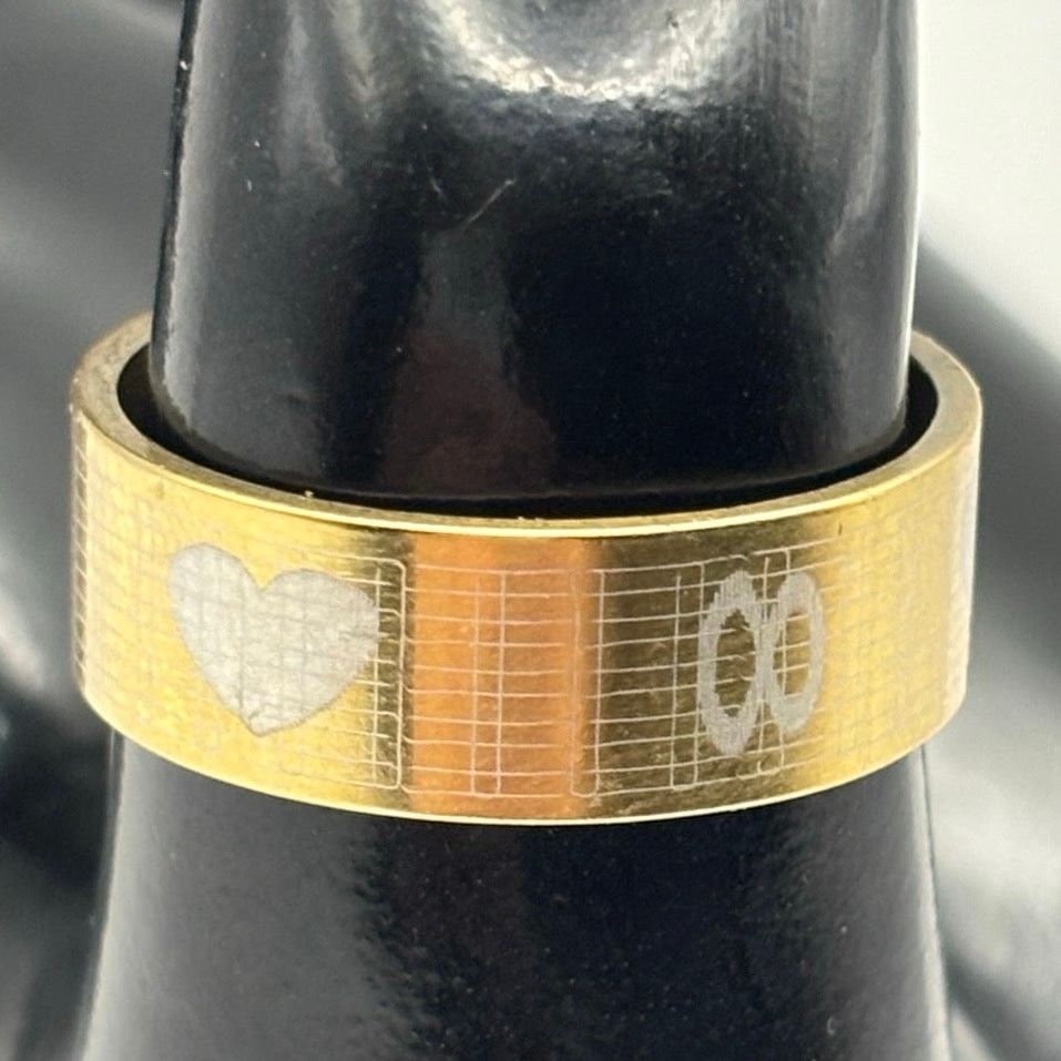 Other Gold Heart & Infinity Ring Size ONE SIZE - 1 Thumbnail