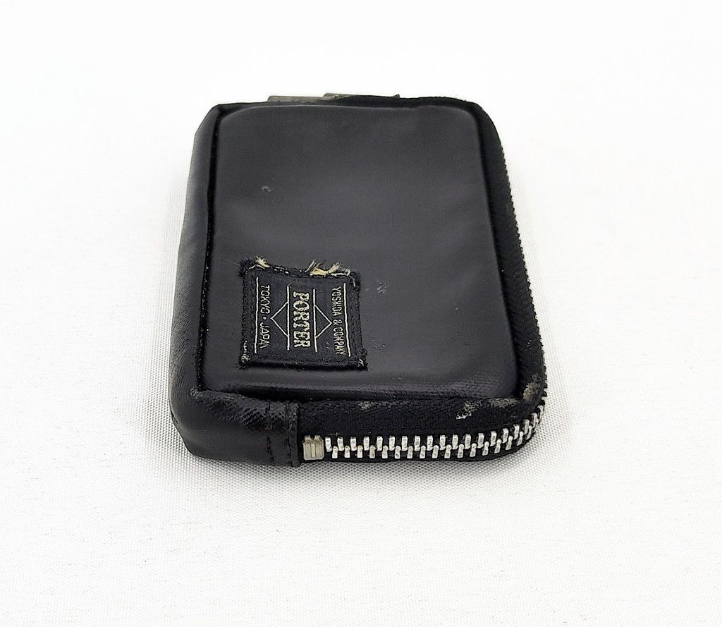 Porter PORTER card coin holder zip around coated cotton Size ONE SIZE - 10 Thumbnail