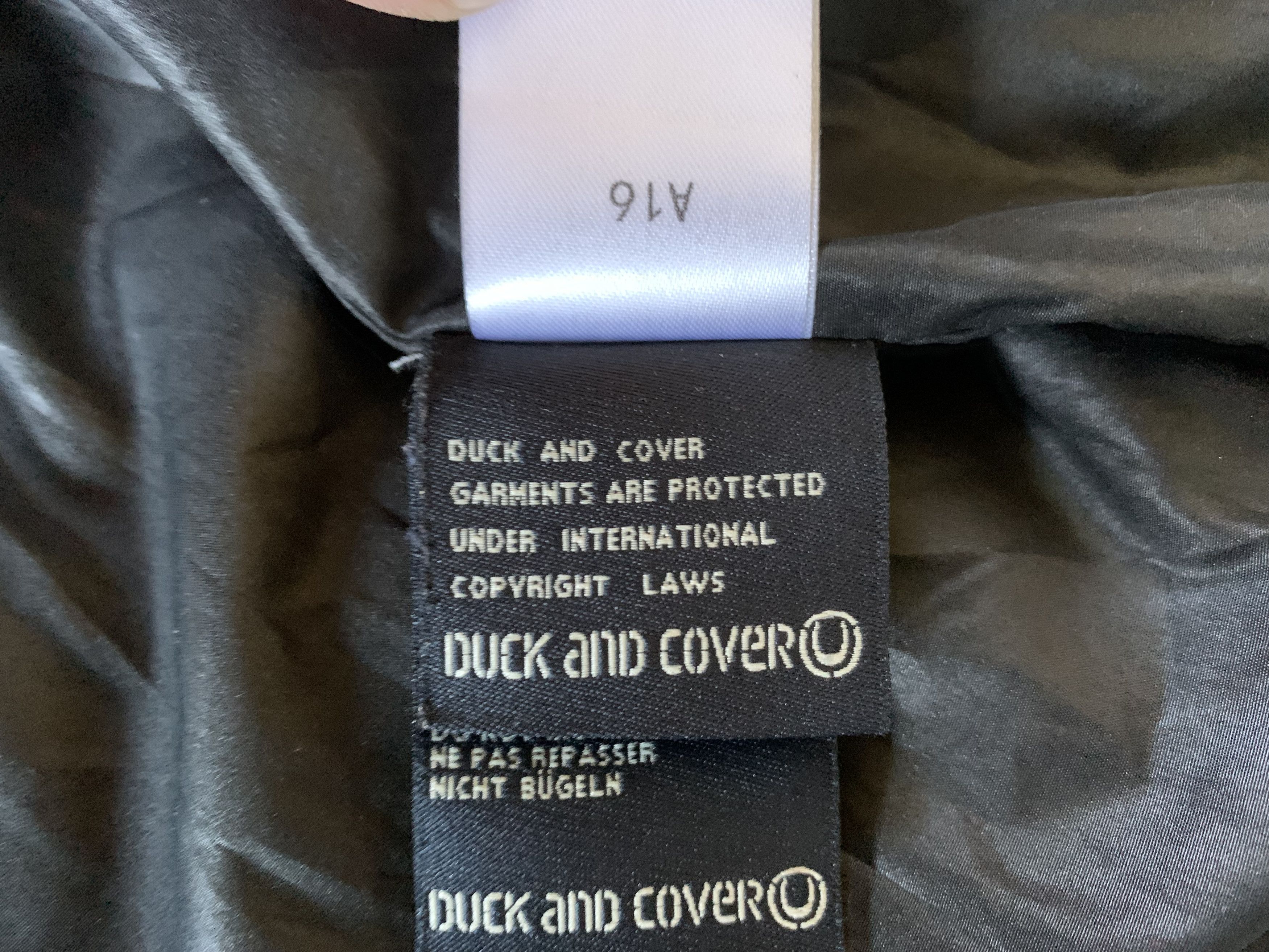 Other Duck And Cover Black Woman Winter Jacket Puffer Size L / US 10 / IT 46 - 10 Thumbnail