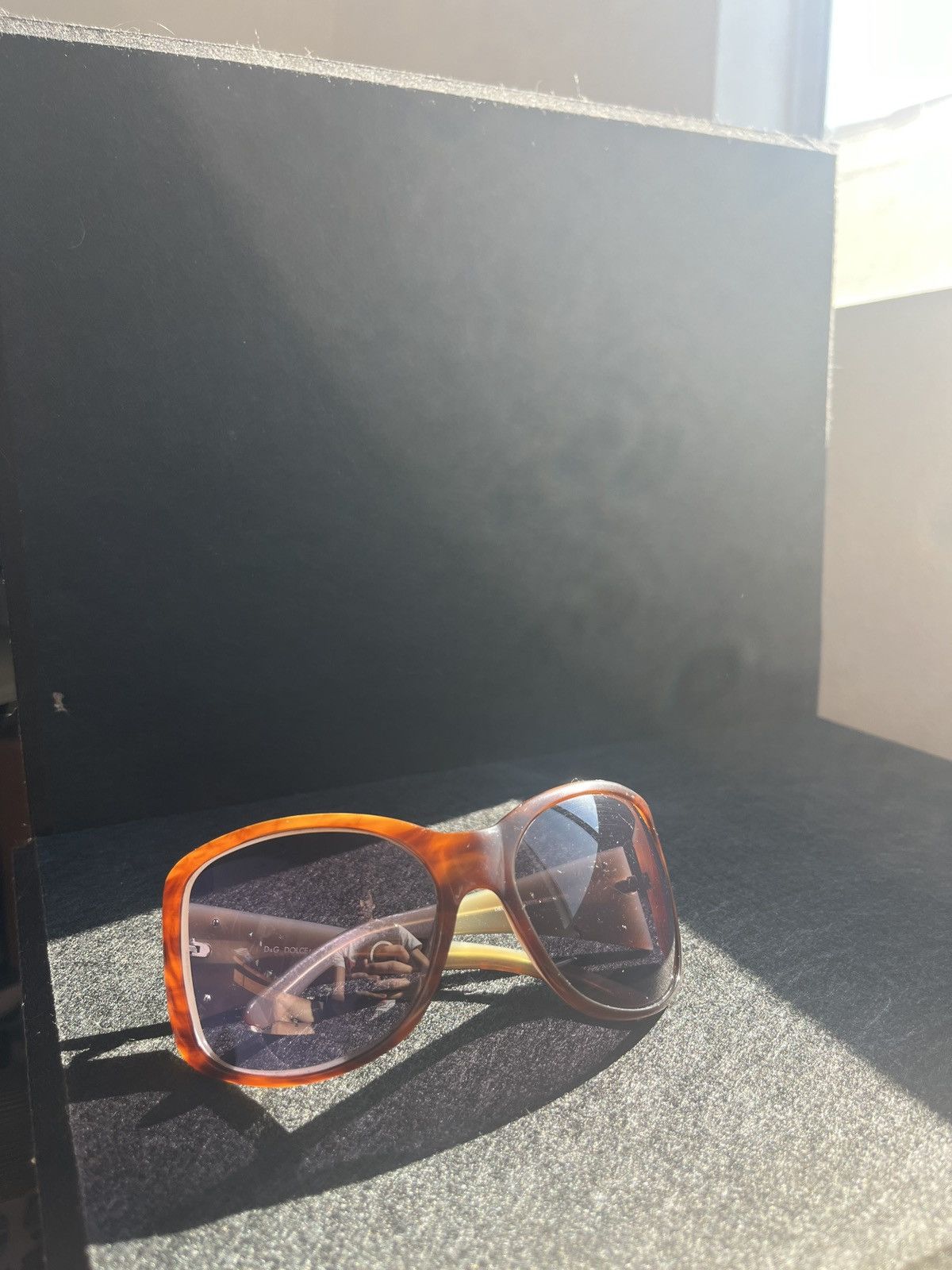 Dolce & Gabbana Dolce & Gabanna faux tortoise shell sunglasses Size ONE SIZE - 2 Thumbnail