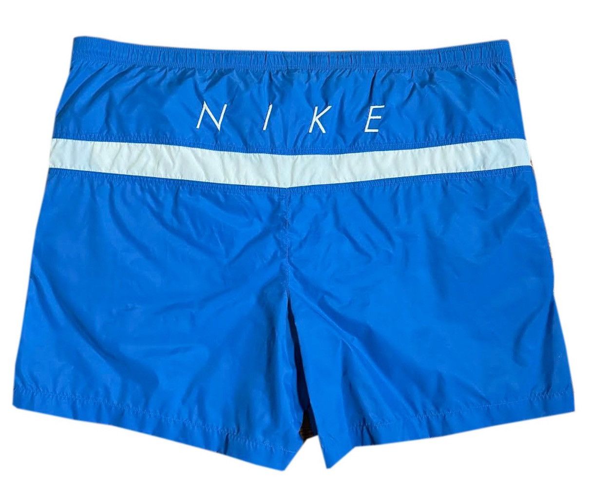 Nike Vintage Nike Spell Out Nylon Shorts (Size XL) Size US 36 / EU 52 - 1 Thumbnail