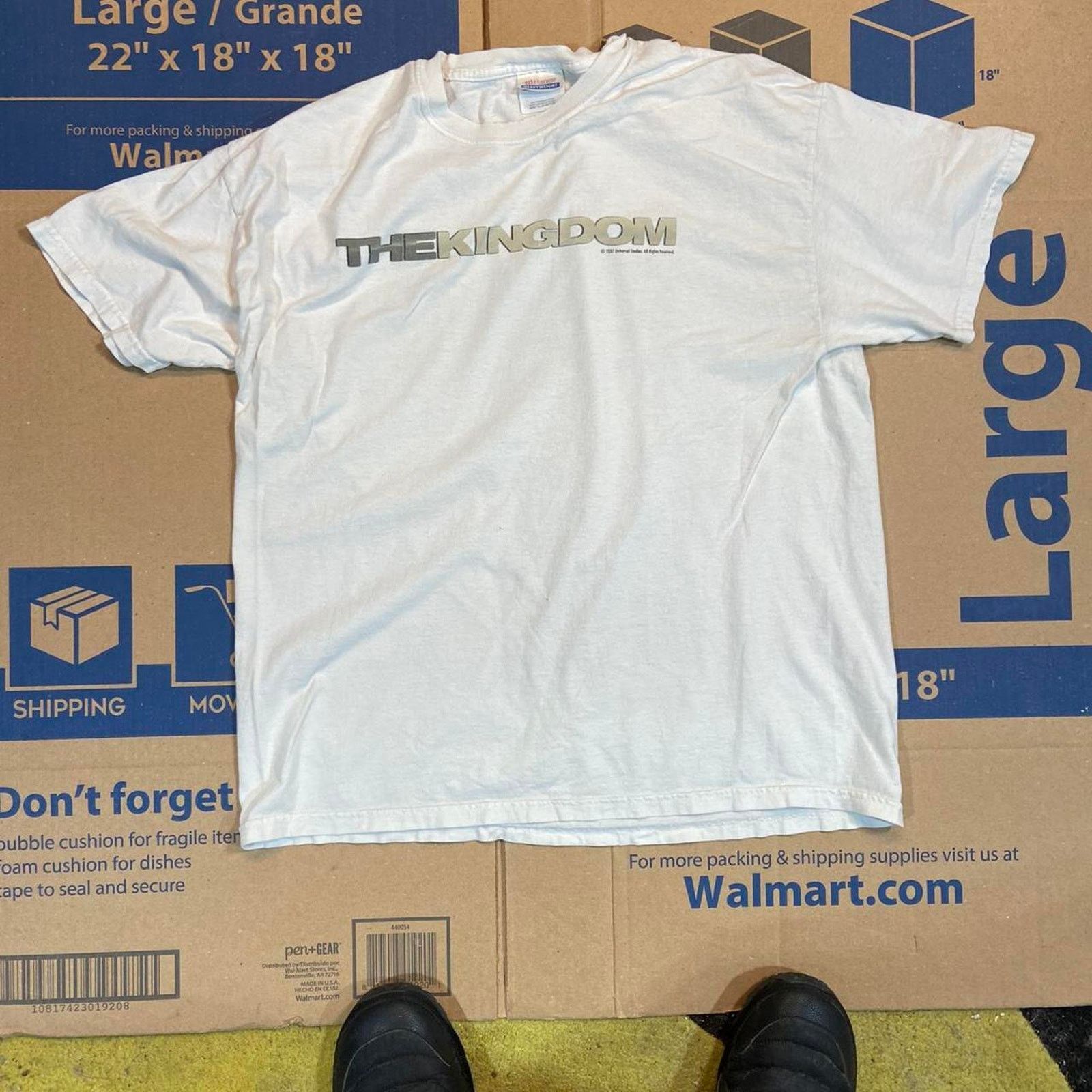 Hanes 2000s 2007 movie promo shirt Size US XL / EU 56 / 4 - 4 Thumbnail