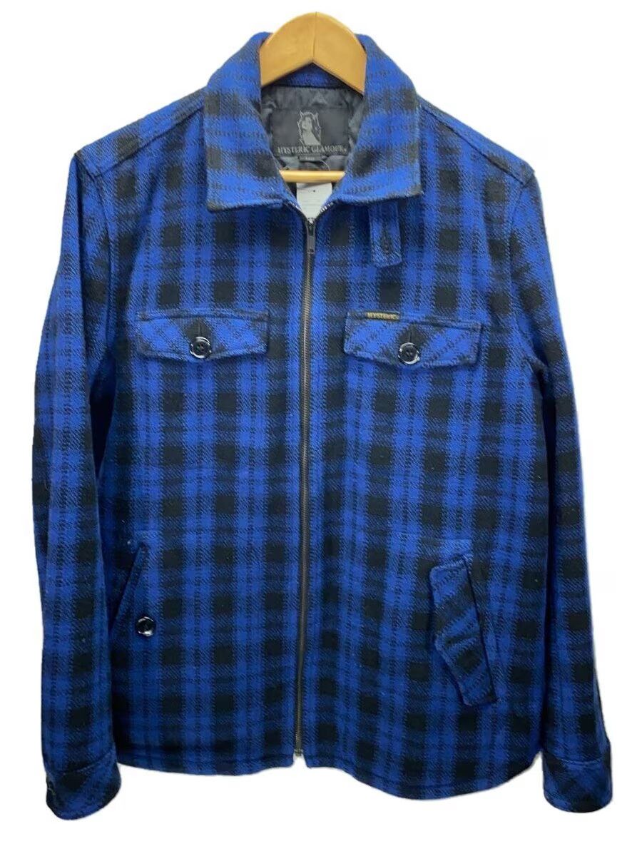 Hysteric Glamour Plaid Wool Zip Jacket Size US L / EU 52-54 / 3 - 1 Thumbnail