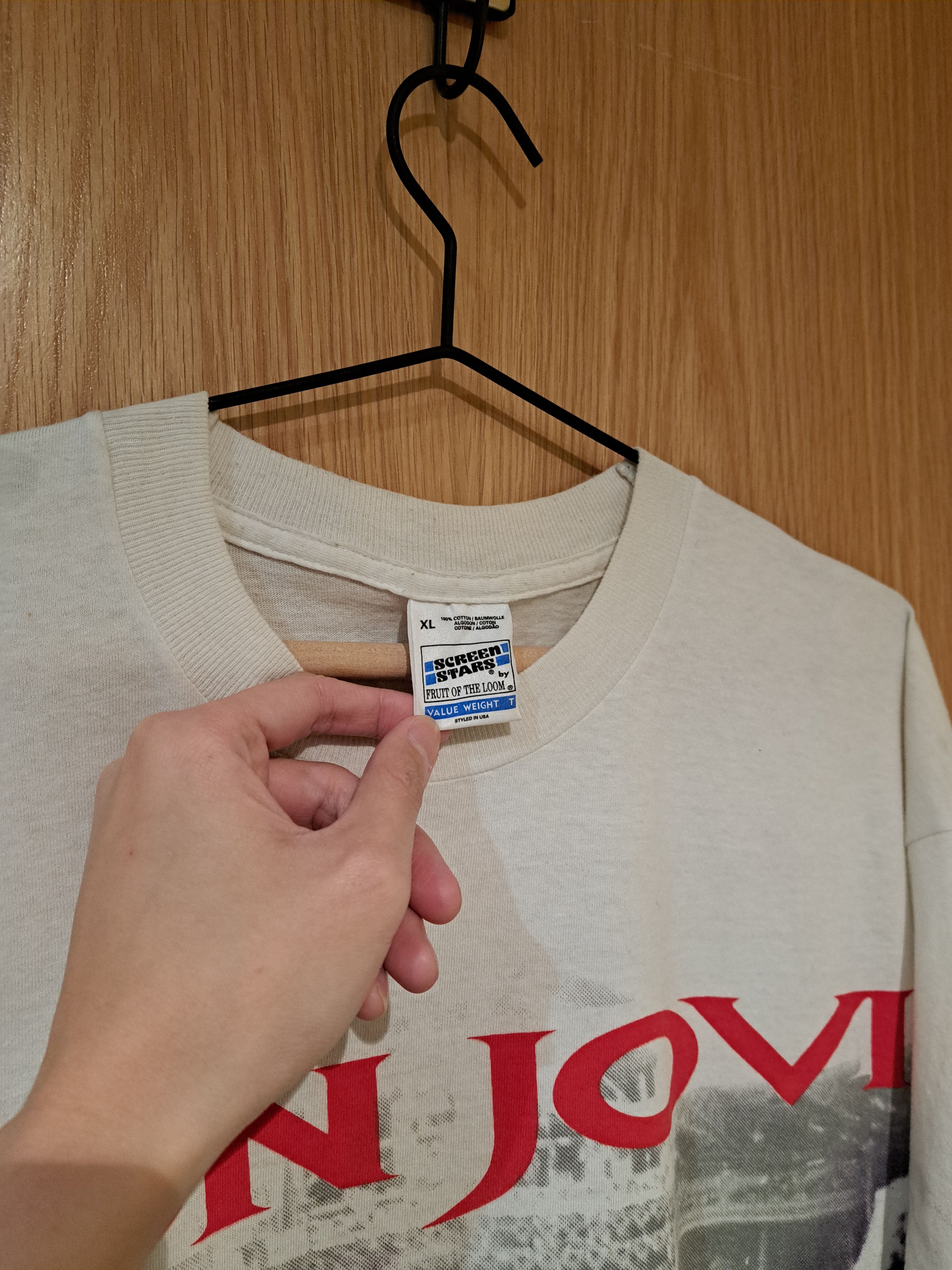 Band Tees × Vintage Vintage Bon Jovi these days 96/97 Band T-Shirt Tee Size US XL / EU 56 / 4 - 3 Thumbnail