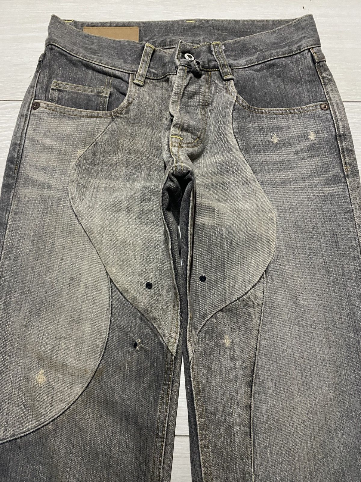 Analog Vintage Japanese Brand Analog Lighning Distressed Jeans Size US 28 / EU 44 - 3 Thumbnail