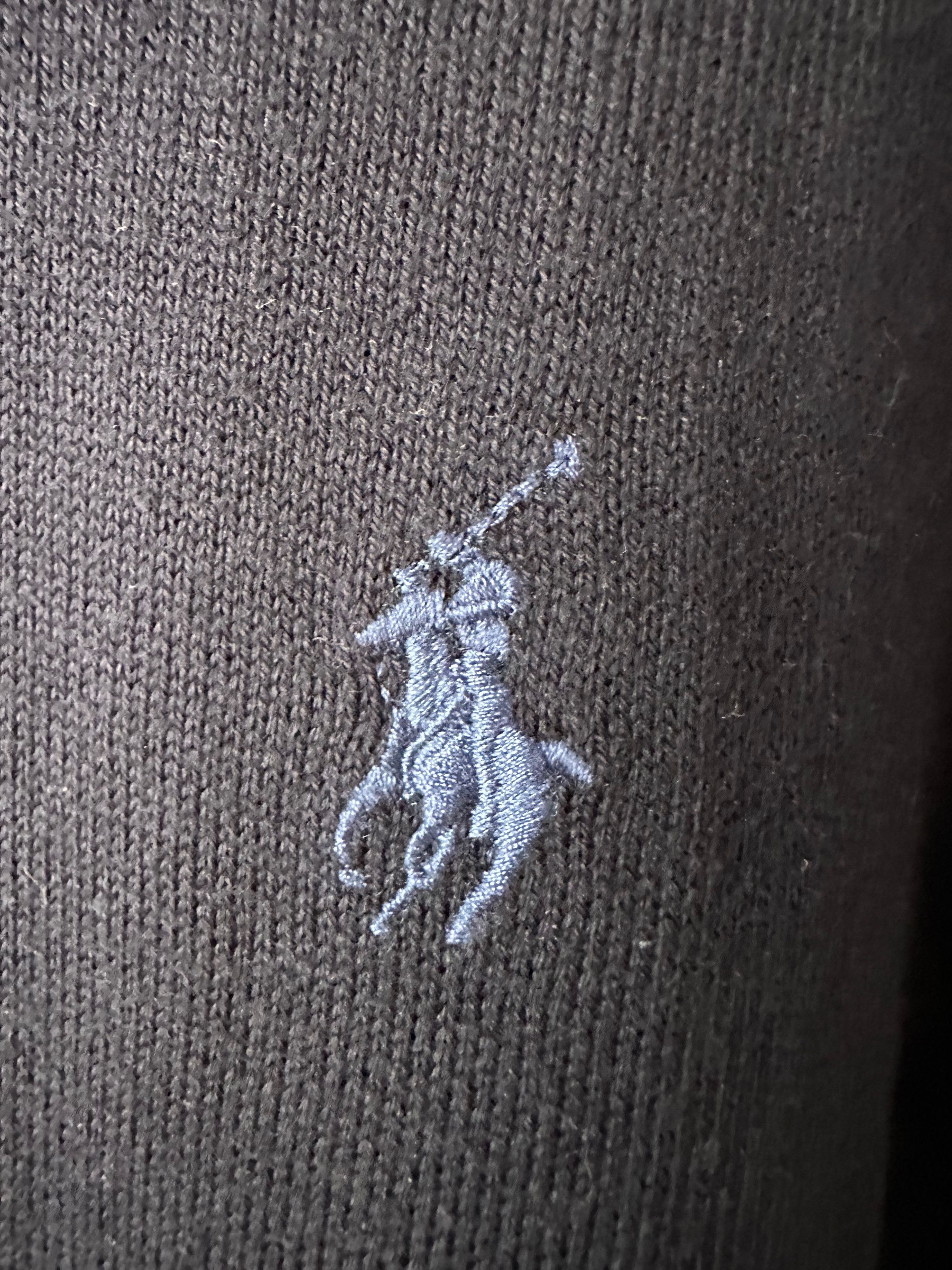 Polo Ralph Lauren Polo Ralph Lauren Pima Cotton Navy Jumper Sweater Size US L / EU 52-54 / 3 - 3 Thumbnail
