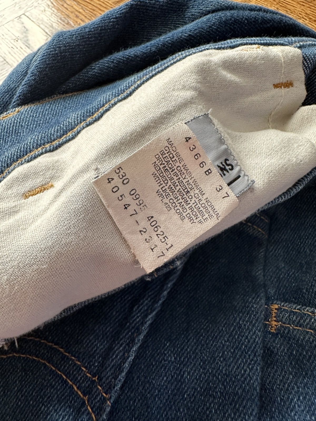 Levi's Vintage 90s Levi's Action Denim Jeans Size US 38 / EU 54 - 4 Thumbnail