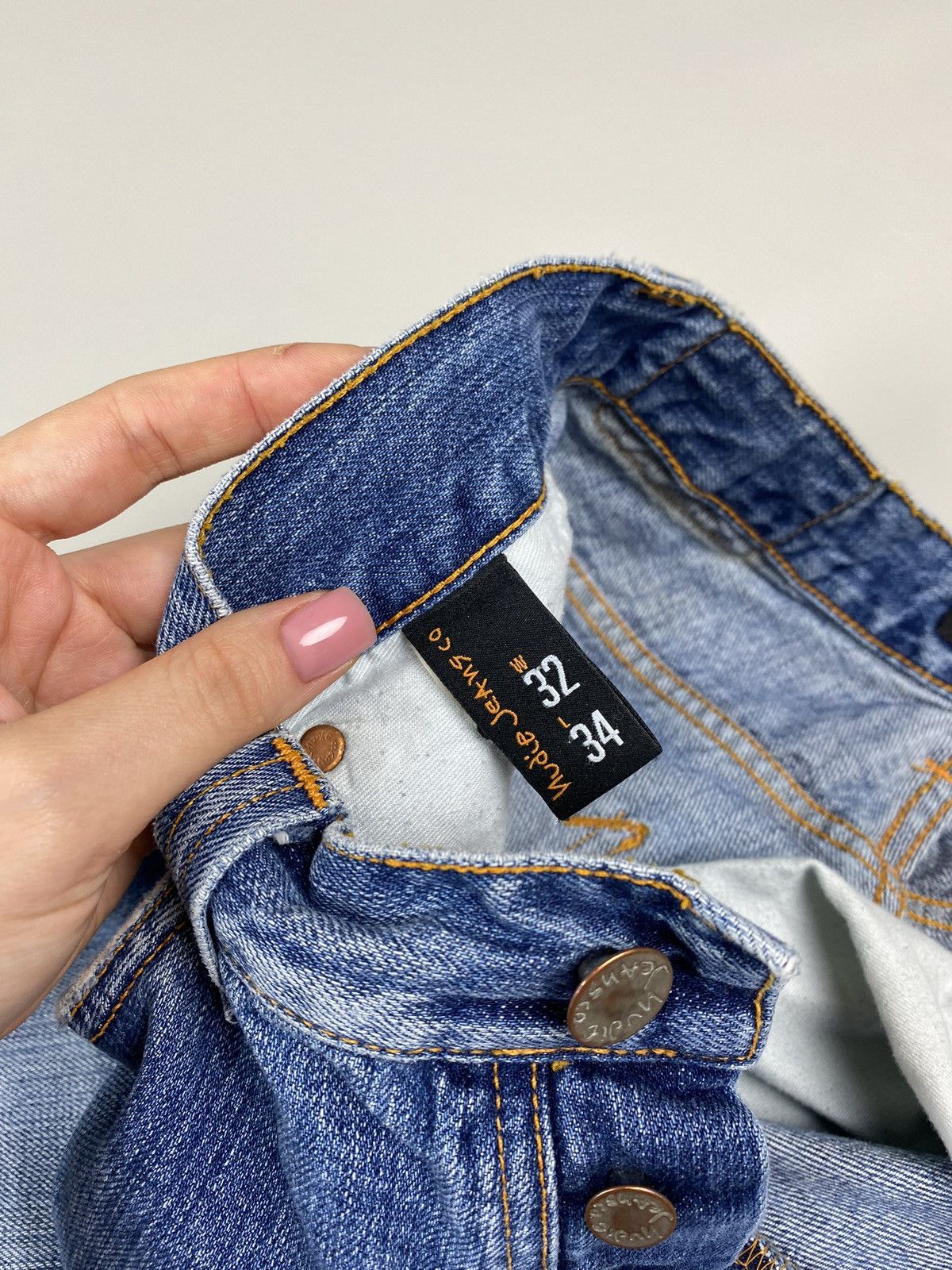 Japanese Brand × Nudie Jeans Nudie Jeans Co Average Joe men’s Jeans size 32 x 34 Size US 32 / EU 48 - 14 Thumbnail
