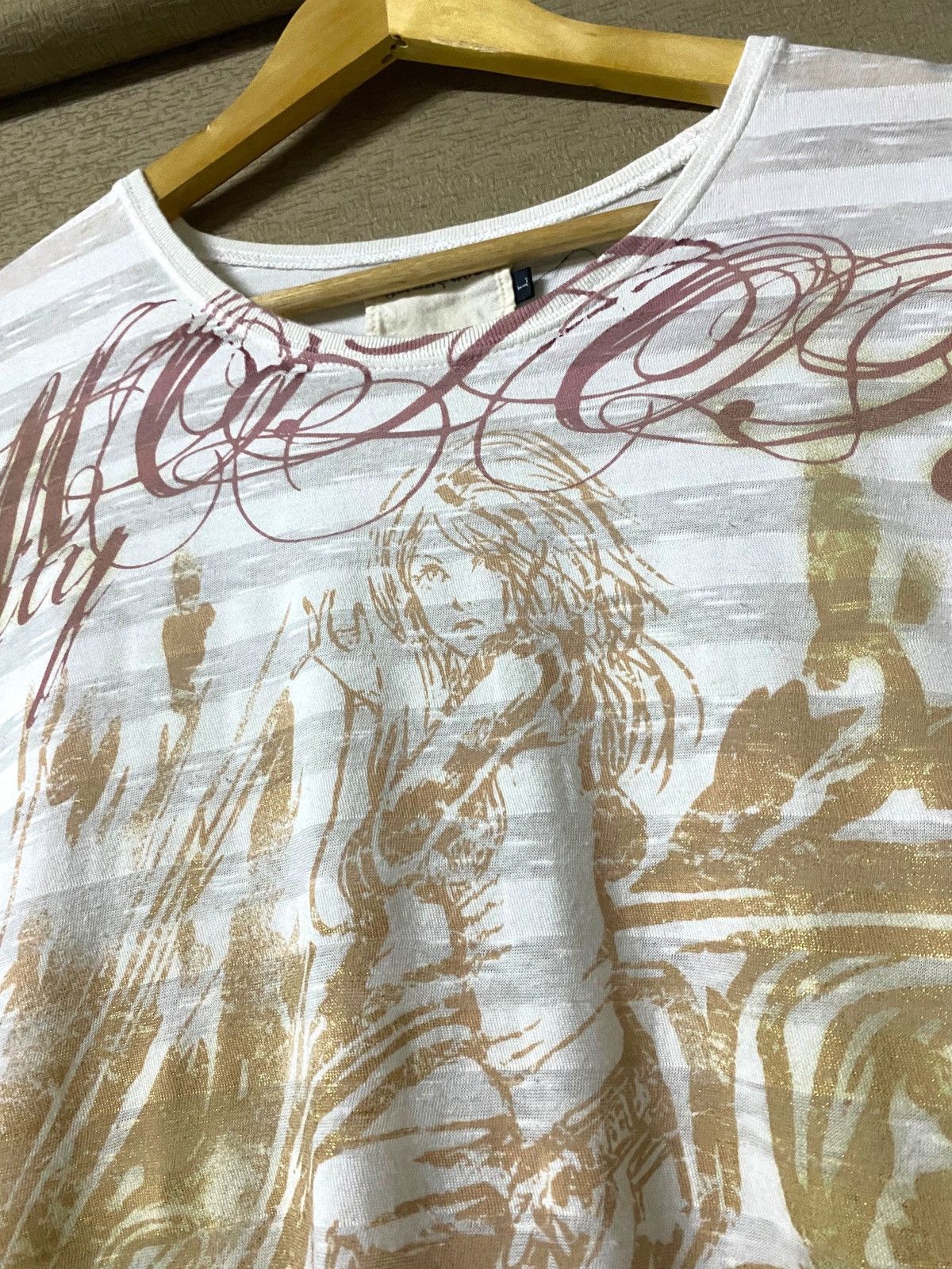 Hysteric Glamour Japan ARMEE FRANCHISE Sexy Car Model Loopwheel Fabric Tees Size US L / EU 52-54 / 3 - 6 Thumbnail