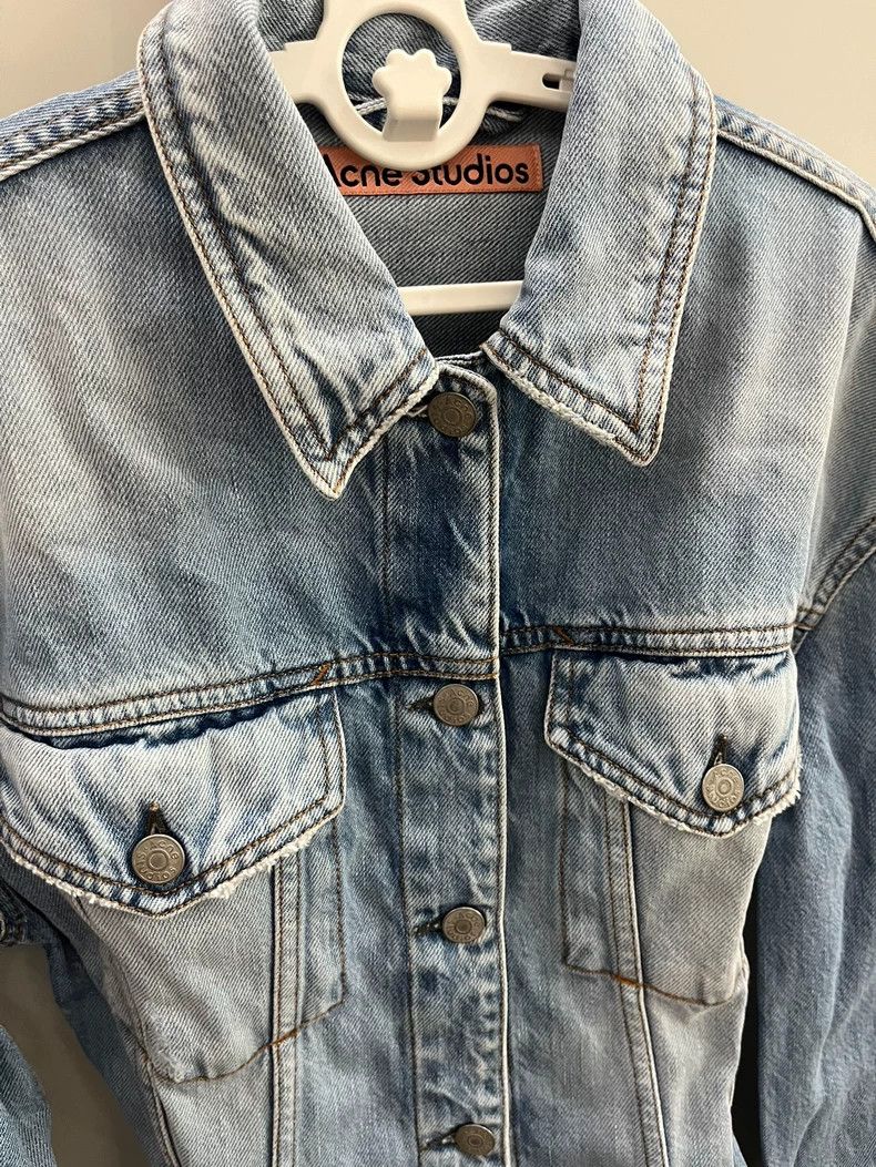 Acne Studios acne studios size:32 Light blue denim jacket 2506-Nextarro Size US XXS / EU 40 - 2 Thumbnail