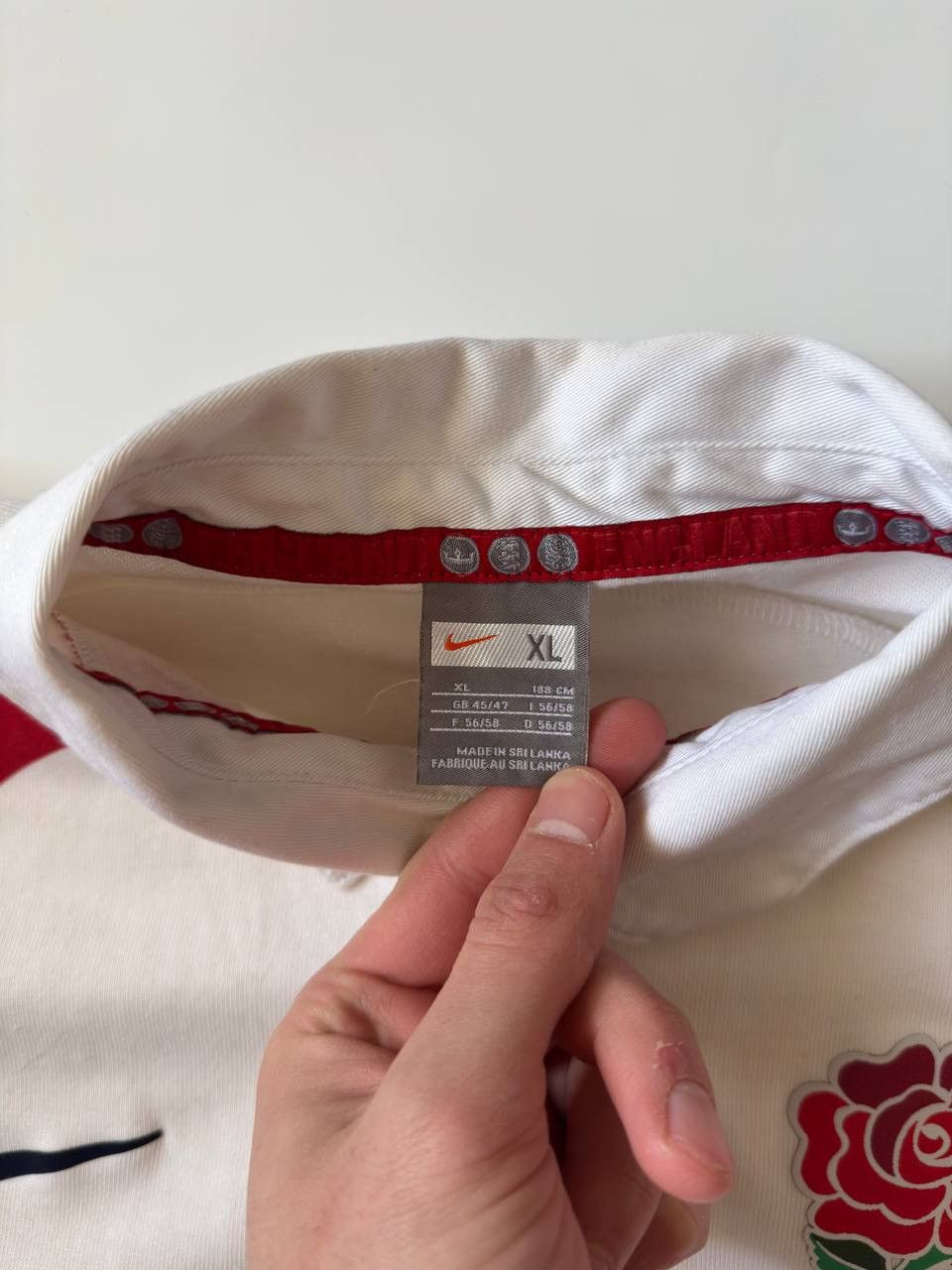 Vintage England vintage longsleeve rugby jersey Xl O2 1990th 2000th Size US XL / EU 56 / 4 - 5 Thumbnail