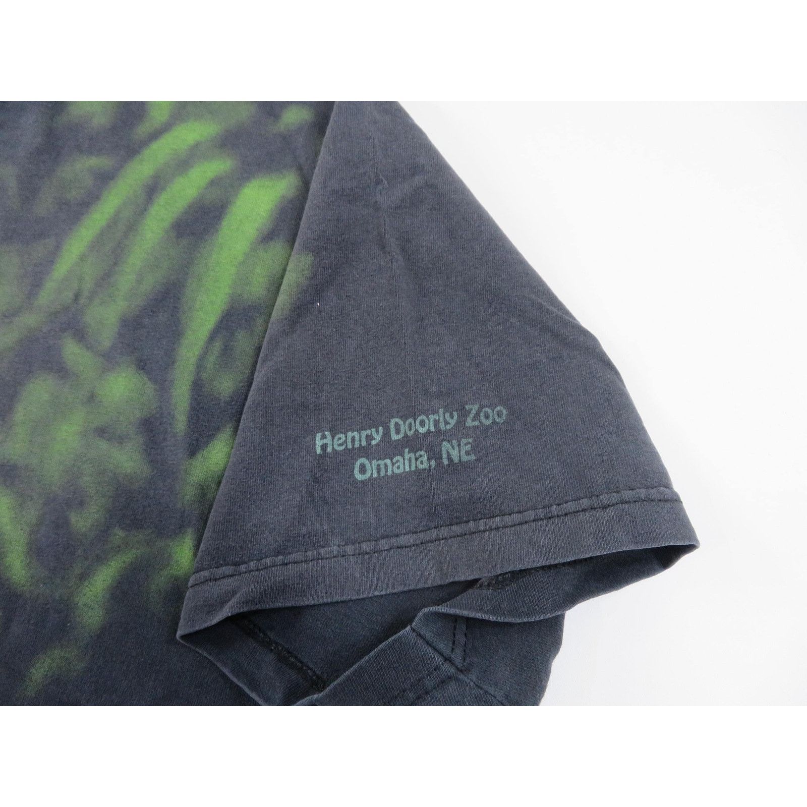 Other Peter Kull Henry Dorly Zoo Leopard T-shirt Black sz XL 90s Size US XL / EU 56 / 4 - 4 Thumbnail