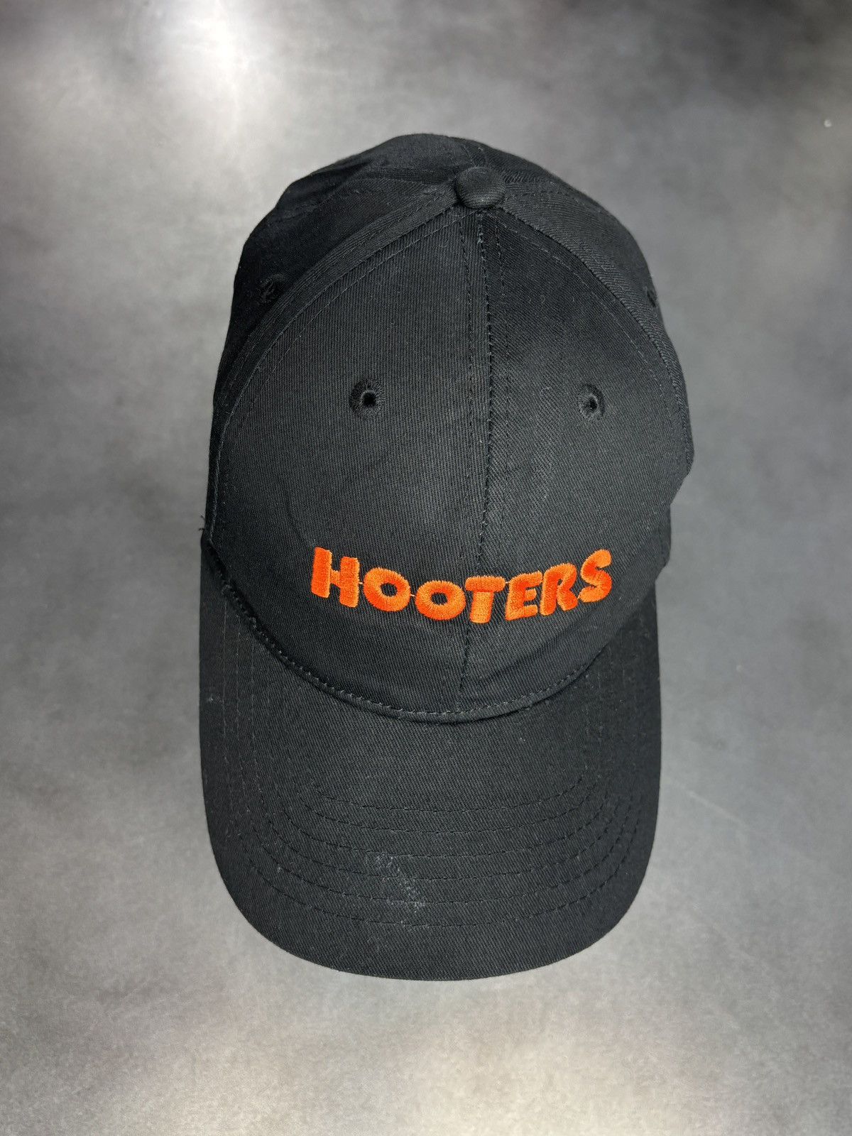 Vintage Vintage Hooters Hat 1990s 2000s Velcro Strap Back Y2K Sports Size ONE SIZE - 11 Thumbnail