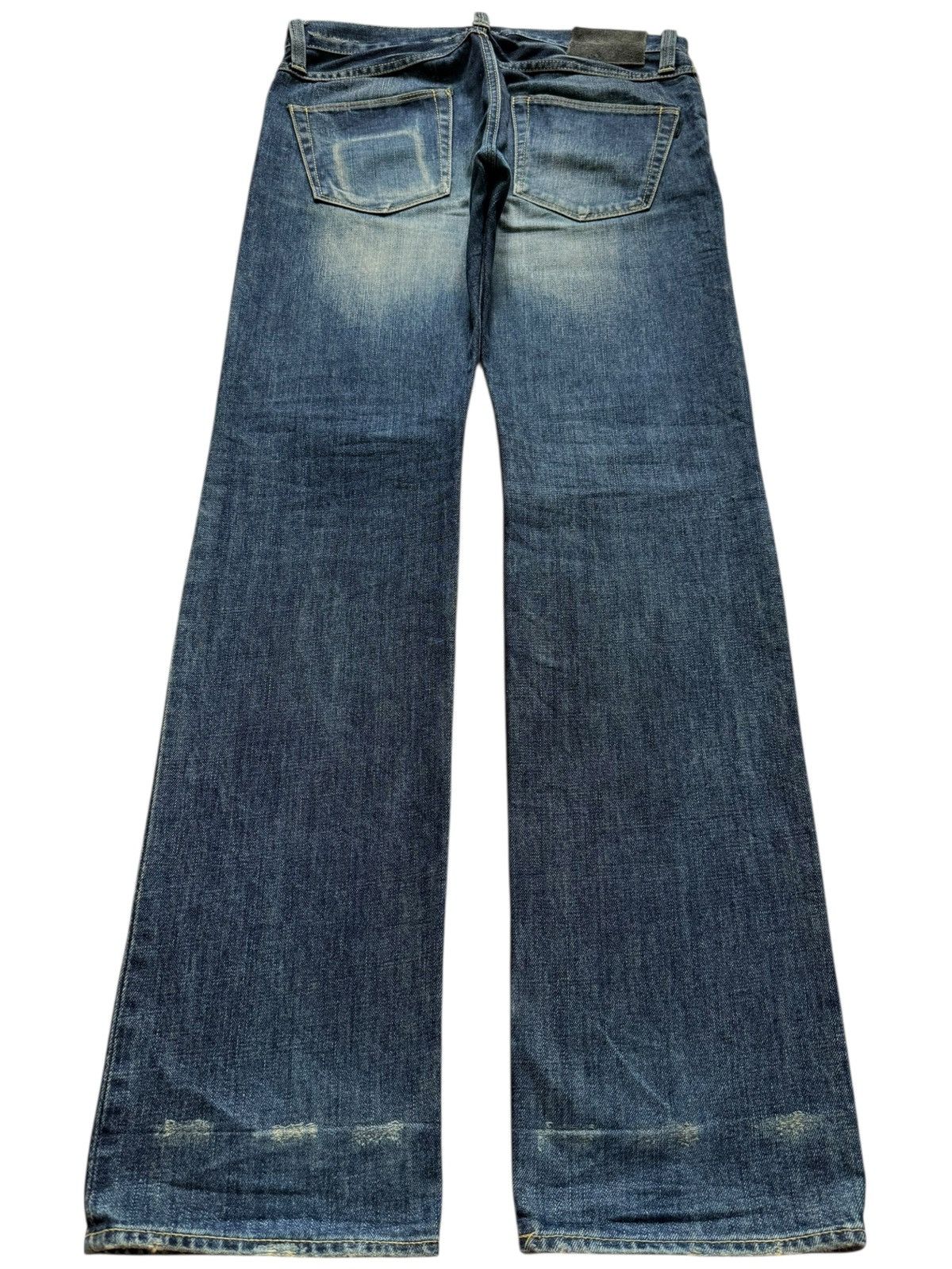 MOUSSY Vintage Azul Moussy Mud Wash Distressed Jeans Size US 32 / EU 48 - 2 Thumbnail