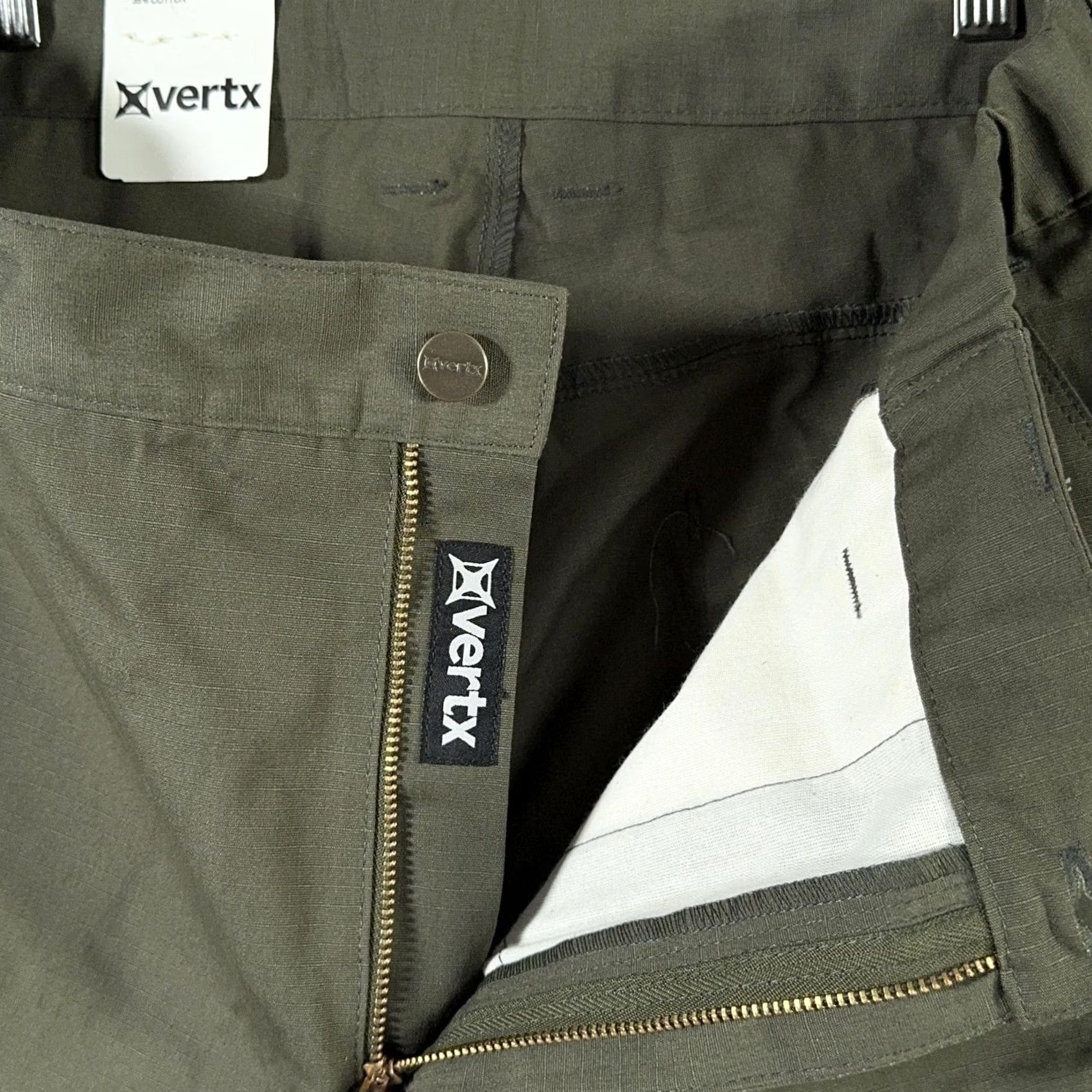 Vintage Vertx Cargo Shorts Mens Medium Green Tactical Ripstop Utility Outdoor VTX8030OD Size US 31 - 4 Thumbnail
