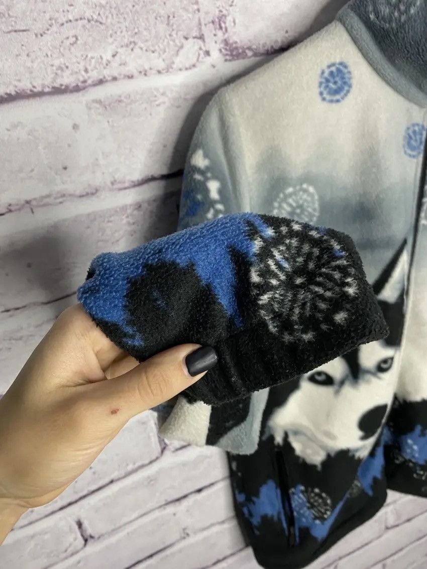 Vintage 👣WOMENS Vintage Wolfes fleece hooded jacket size XXS Size XXS / US 00 / IT 34 - 5 Thumbnail
