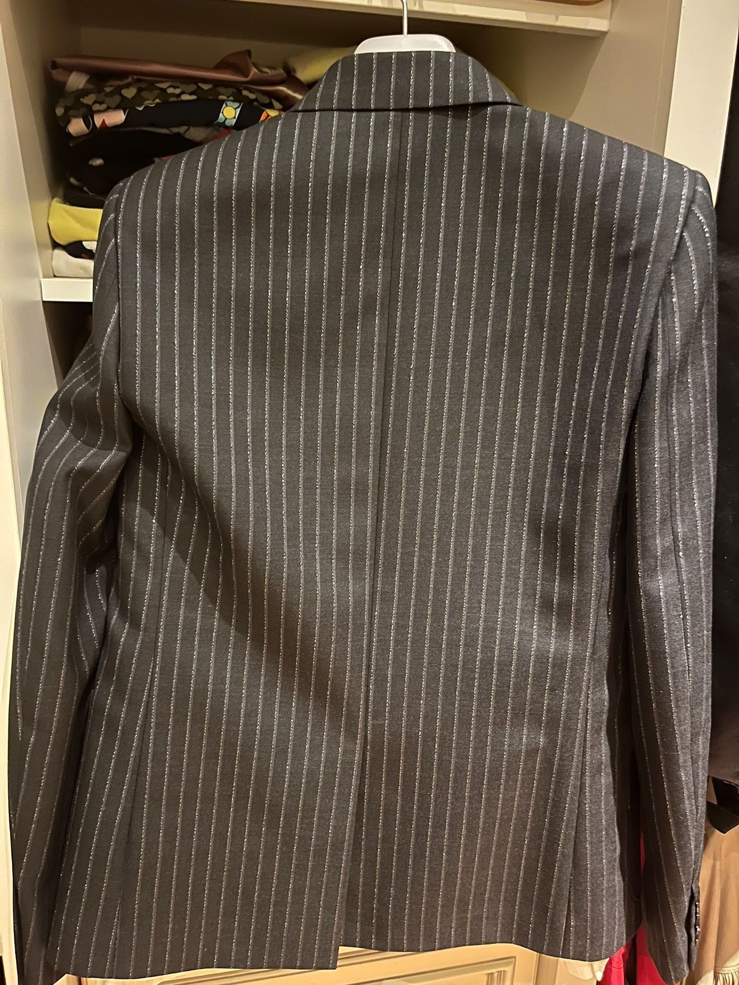 Saint Laurent Paris Saint Laurent SLP Silver Thread Suit Size US M / EU 48-50 / 2 - 6 Thumbnail