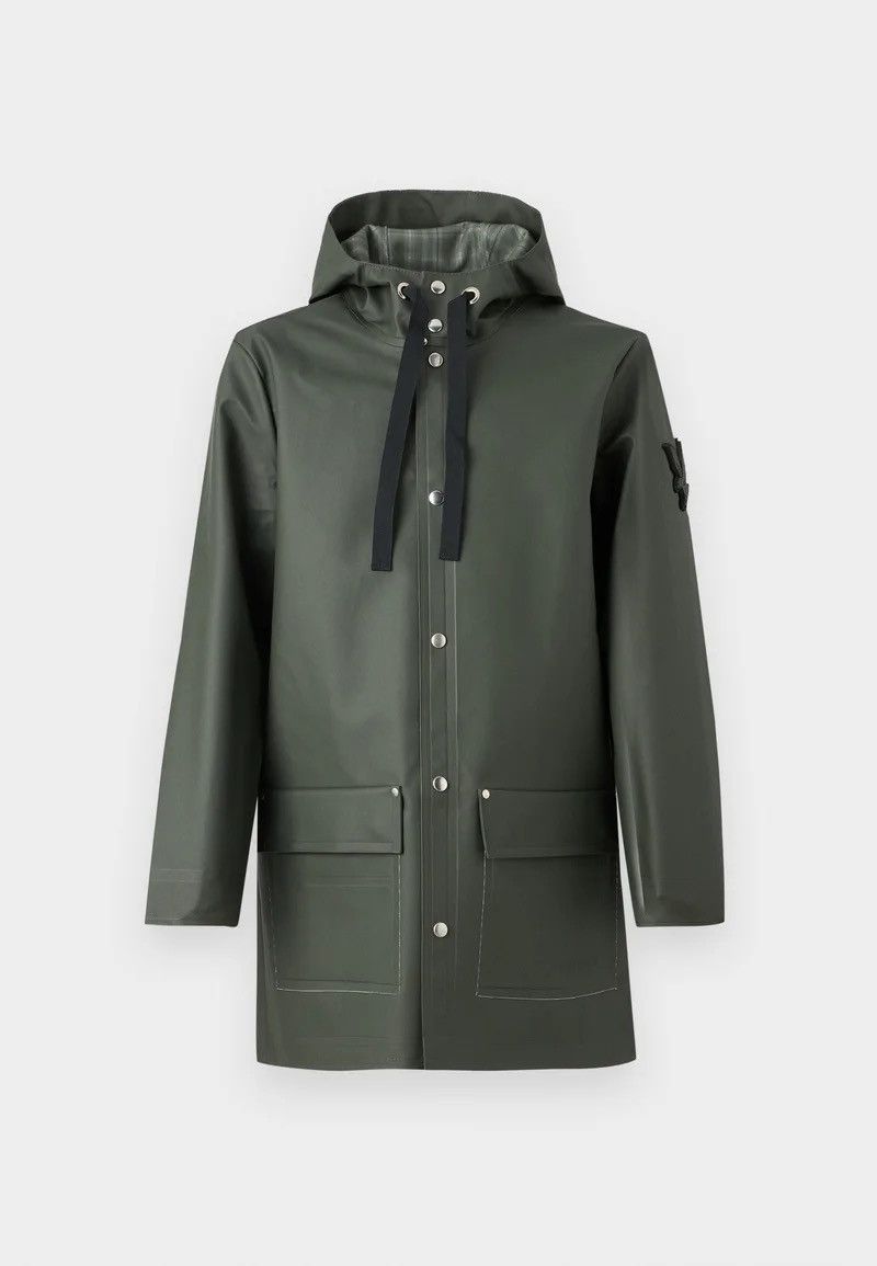 Stutterheim Lyle & Scott x Stutterheim Stockholm Rain Waterproof Jacket Size US XL / EU 56 / 4 - 2 Thumbnail