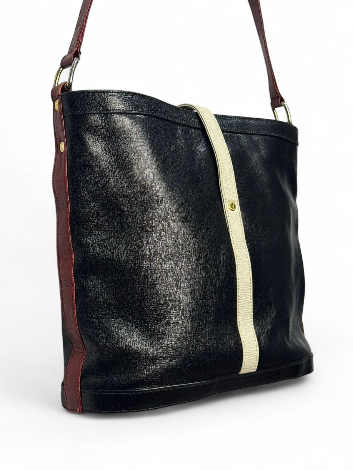 Fendi Fendi Vintage Black Leather Shoulder Bag Classic Luxury Size ONE SIZE - 13 Thumbnail