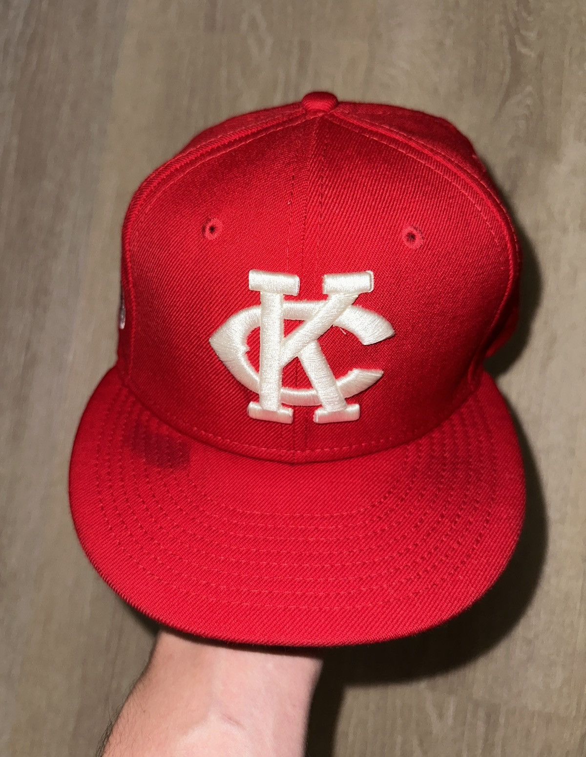New Era Kansas City Monarchs Negro League New Era Fitted Hat Size ONE SIZE - 4 Thumbnail