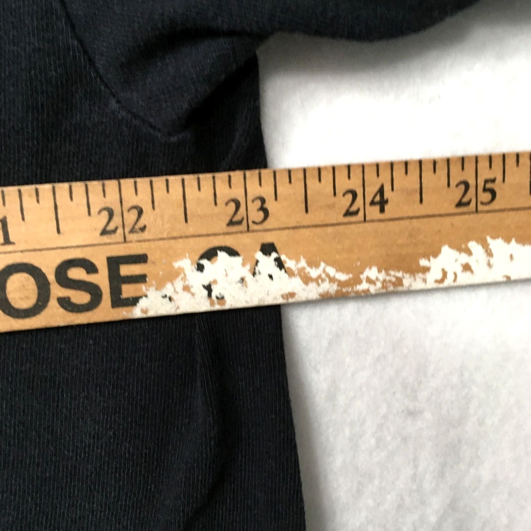 Hanes VINTAGE Hanes T-Shirt Mens XL Black Stand For The Flag Kneel For The Fallen Short Sleeve Graphic Tee Mens XL Large Size US 36 / EU 52 - 5 Thumbnail