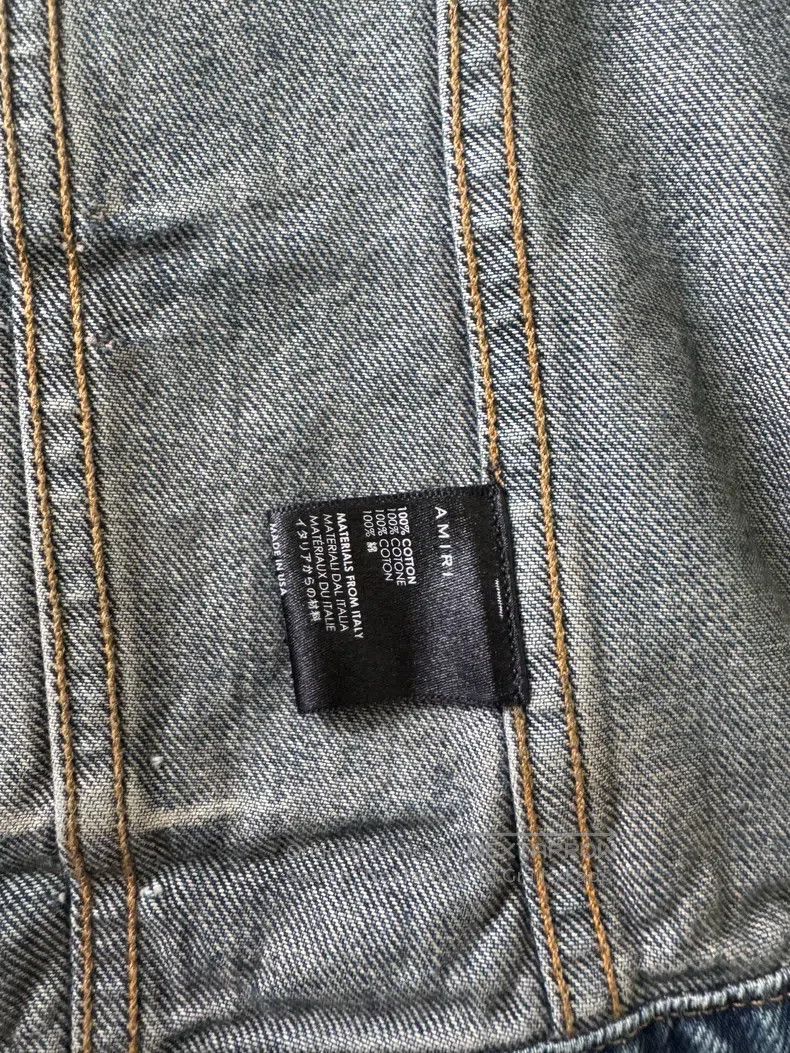 Amiri Amiri Size L Ink-dipped denim jacket Size US L / EU 52-54 / 3 - 4 Thumbnail