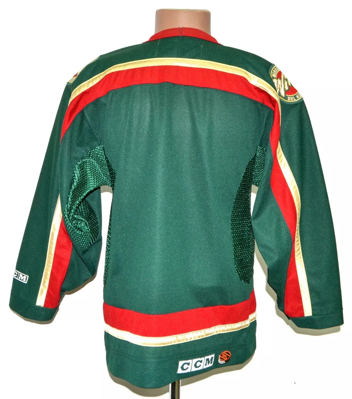 Ccm NHL MINNESOTA WILD ICE HOCKEY SHIRT JERSEY CCM S Size US S / EU 44-46 / 1 - 2 Thumbnail