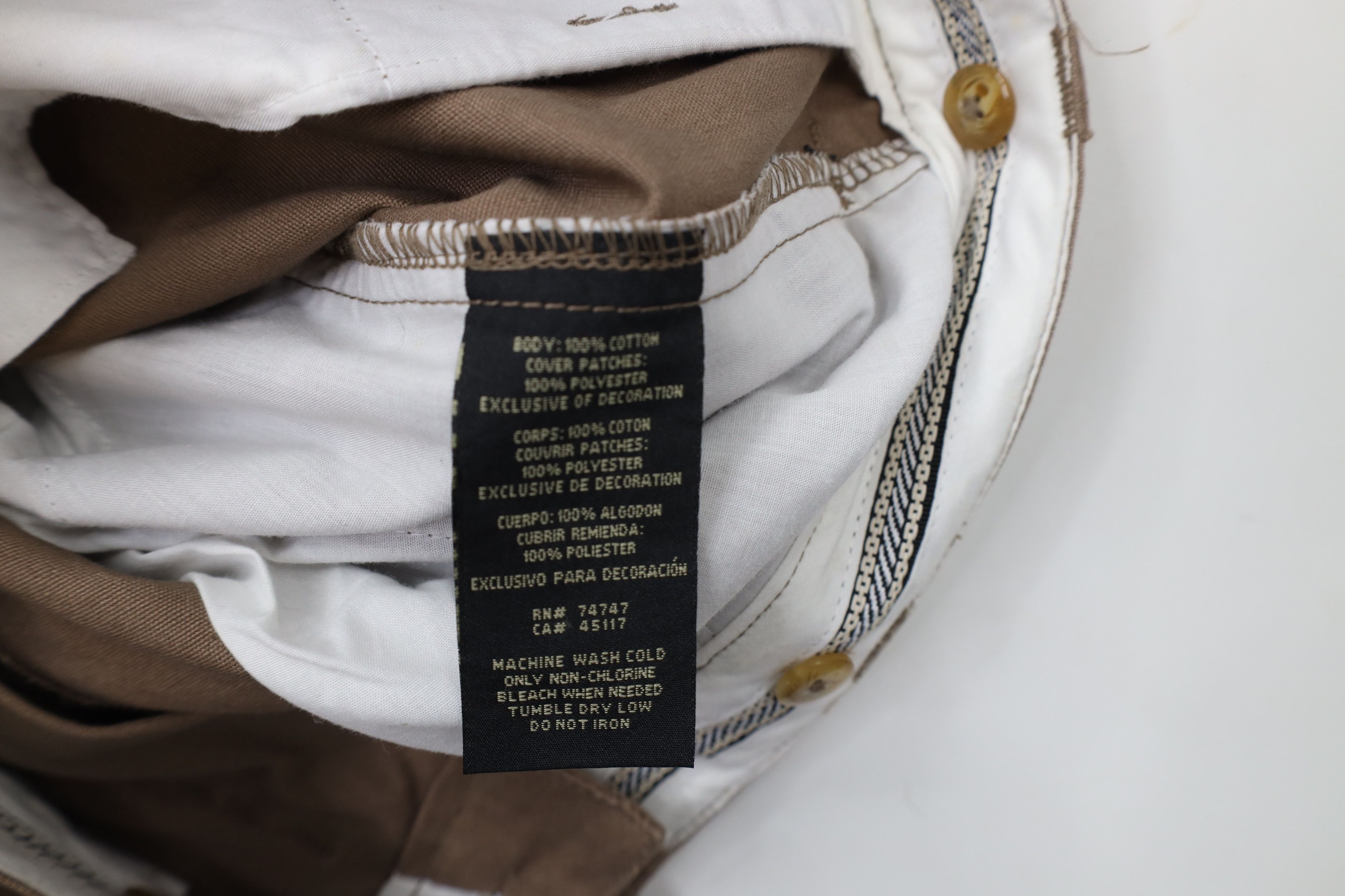 Vintage Vintage 90s Streetwear Birding Field Brush Pants Beige Brown Size US 30 / EU 46 - 7 Thumbnail