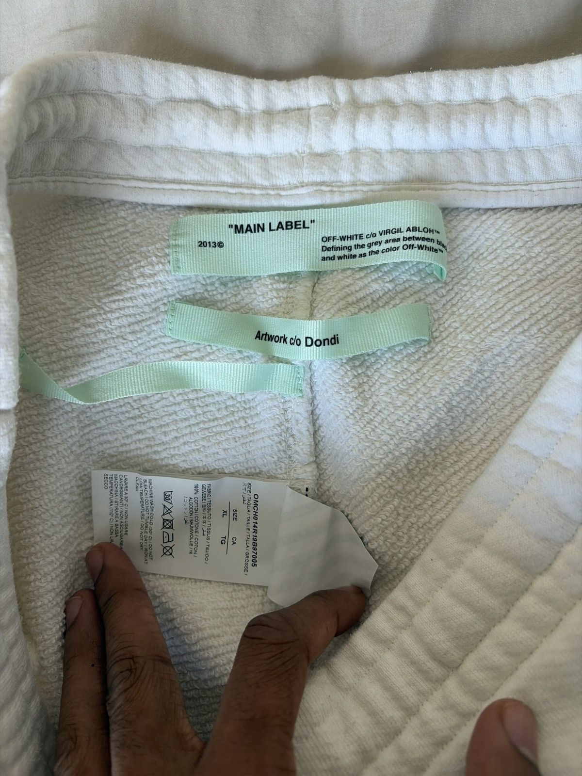 Off-White Off-White Virgil Dondi printed Sweatpant Size US 36 / EU 52 - 3 Thumbnail
