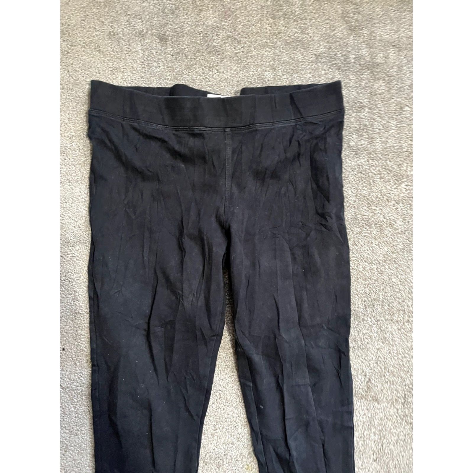 Express Express Women's Leggings Small Black Stretch Ankle Workout Pants Solids Size 28" / US 6 / IT 42 - 2 Thumbnail