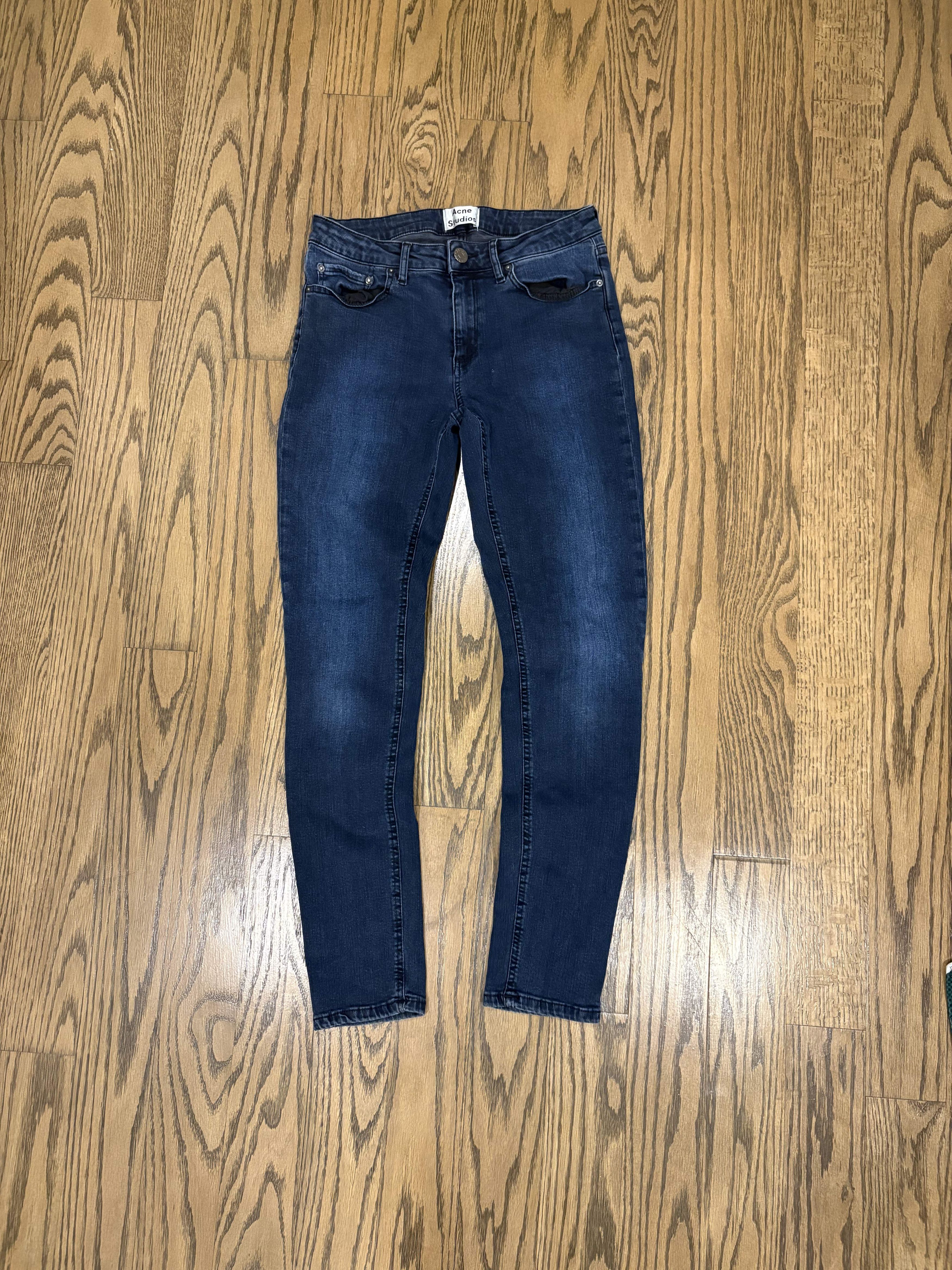 Acne Studios Acne Studios 'Skin 5' Deep Blue Size 28" / US 6 / IT 42 - 1 Thumbnail