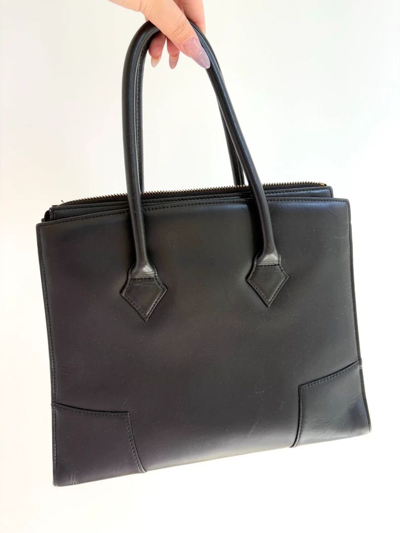 Vivienne Westwood Vivienne Westwood size os Black Kelly Saturn briefcase hand Size ONE SIZE - 2 Thumbnail