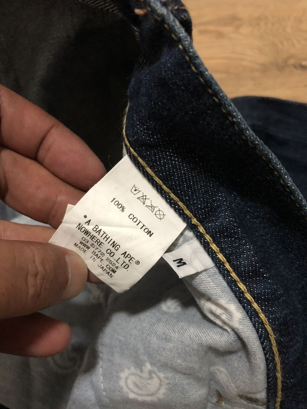 Bape A Bathing Ape denim Size US 34 / EU 50 - 9 Thumbnail