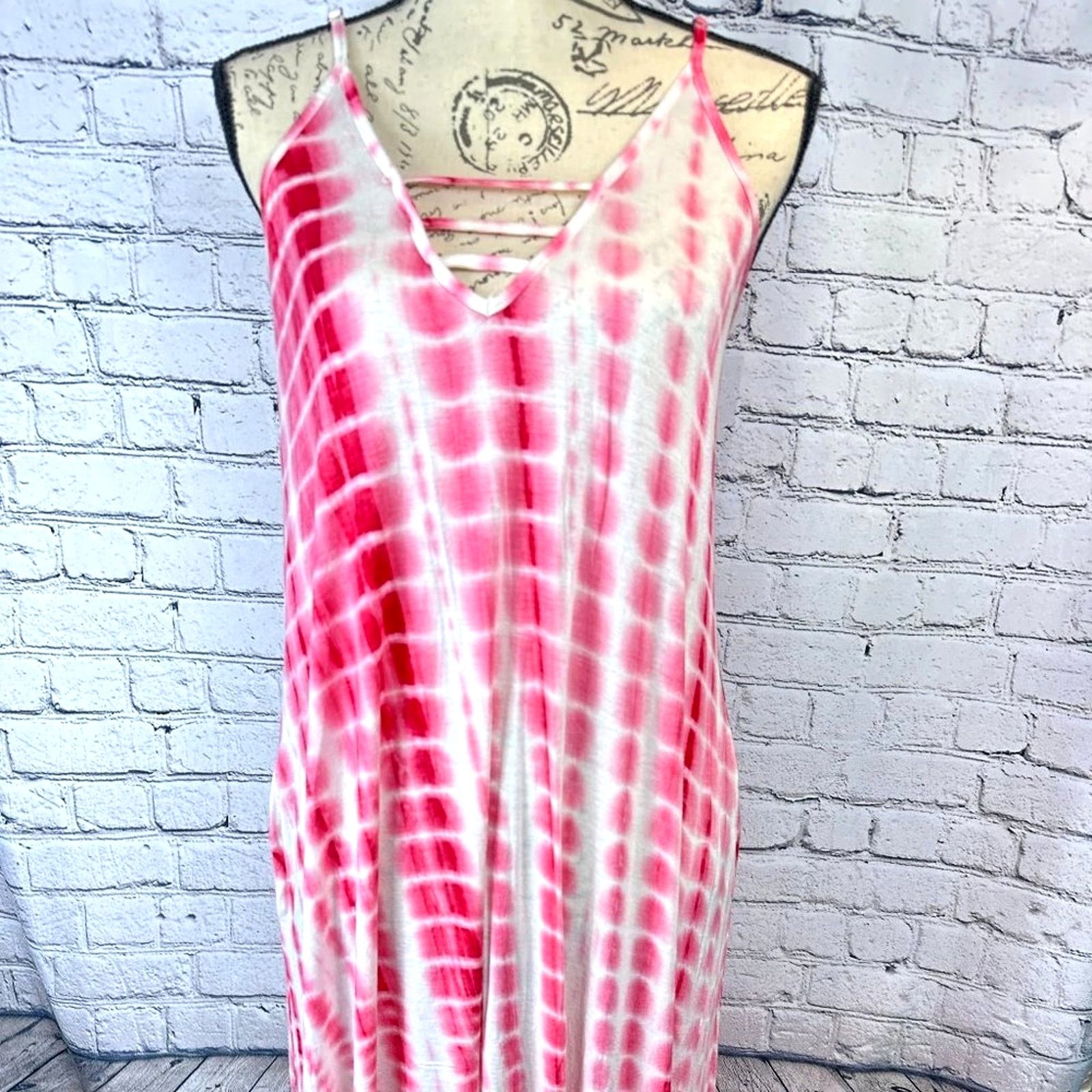 Other JayJay Loose Fitting Tie Dye Print Maxi Dress Pockets - M Size M / US 6-8 / IT 42-44 - 13 Thumbnail