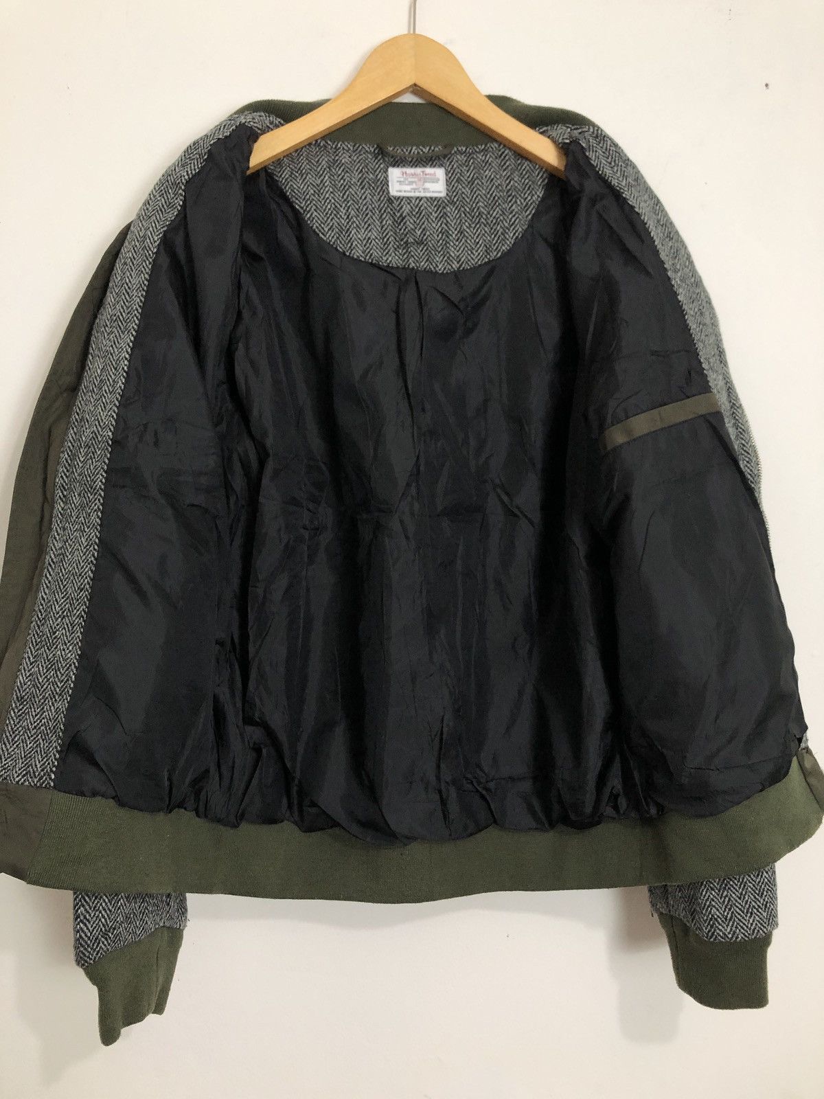 Harris Tweed Harris Tweed Bomber Jacket Size US L / EU 52-54 / 3 - 3 Thumbnail