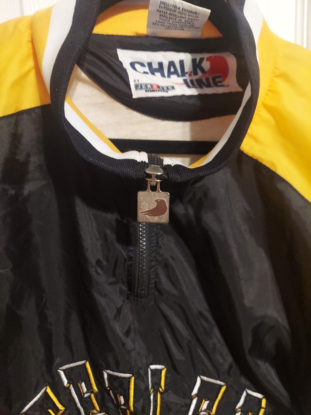 Chalk Line Vintage CHALK LINE Pittsburgh Steelers NFL Pullover Jacket Size US L / EU 52-54 / 3 - 4 Thumbnail