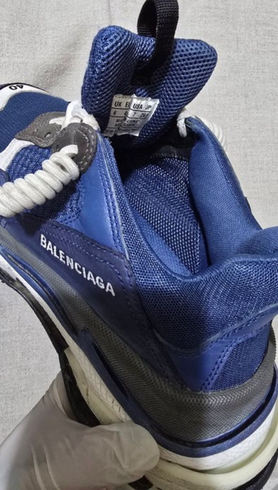 Balenciaga Balenciaga - Triple S EU 40 26.5cm Size US 7 / EU 40 - 20 Thumbnail