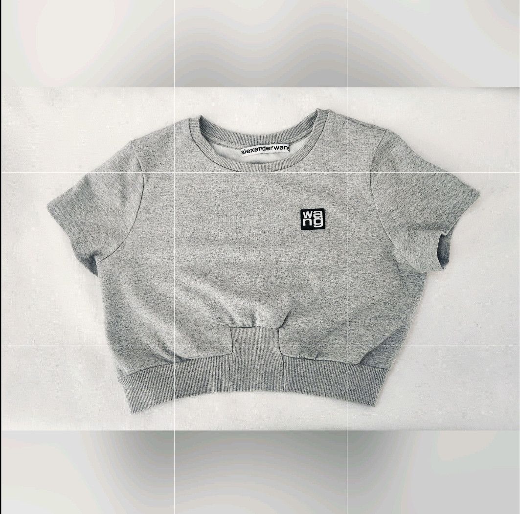 Alexander Wang × Designer Alexander Wang Sport sweater crop short sleeves sz Medium Size M / US 6-8 / IT 42-44 - 11 Thumbnail