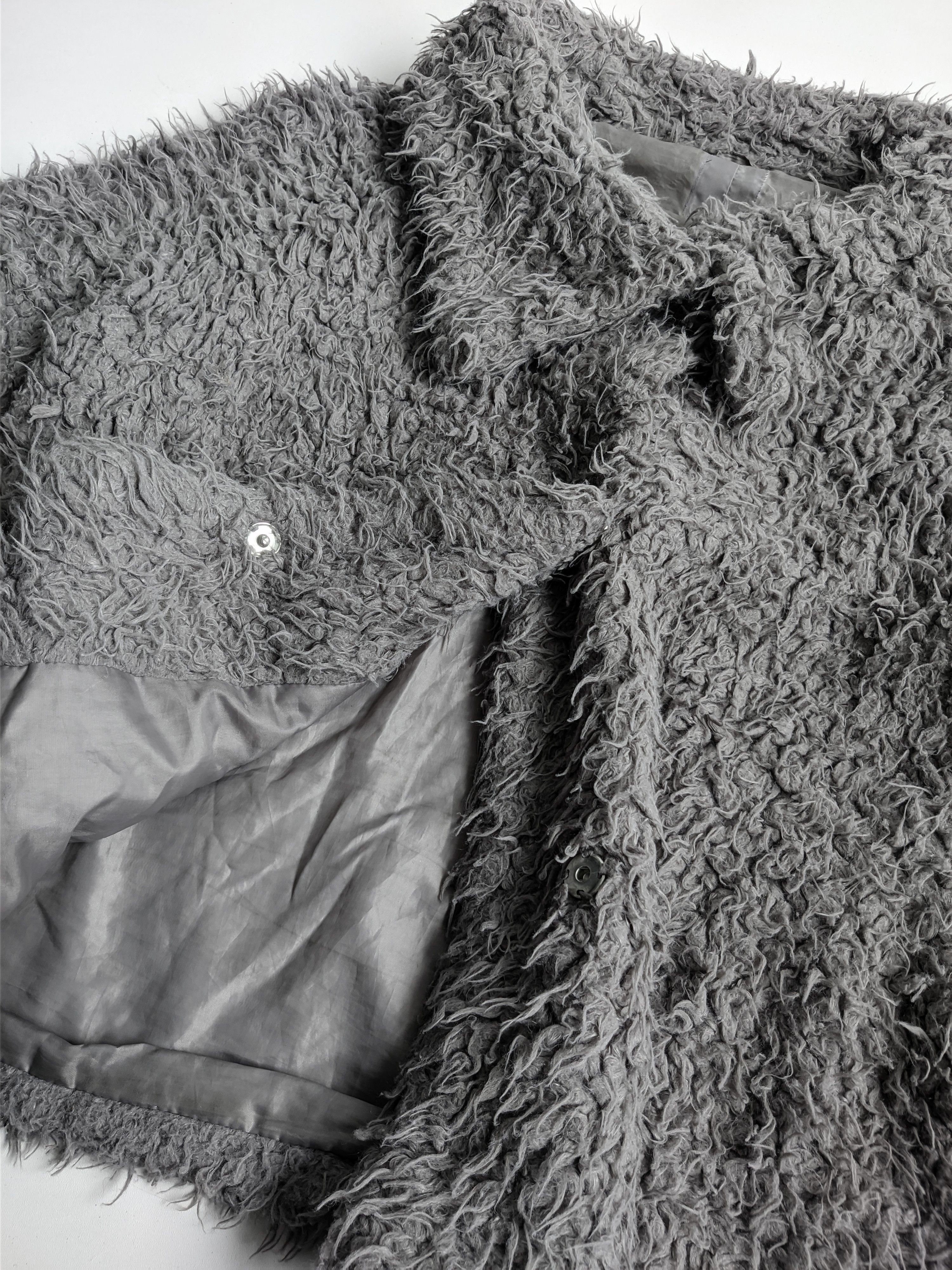 Japanese Brand Vintage mohair jacket fuzzy y2k fur japanese Size US M / EU 48-50 / 2 - 2 Thumbnail