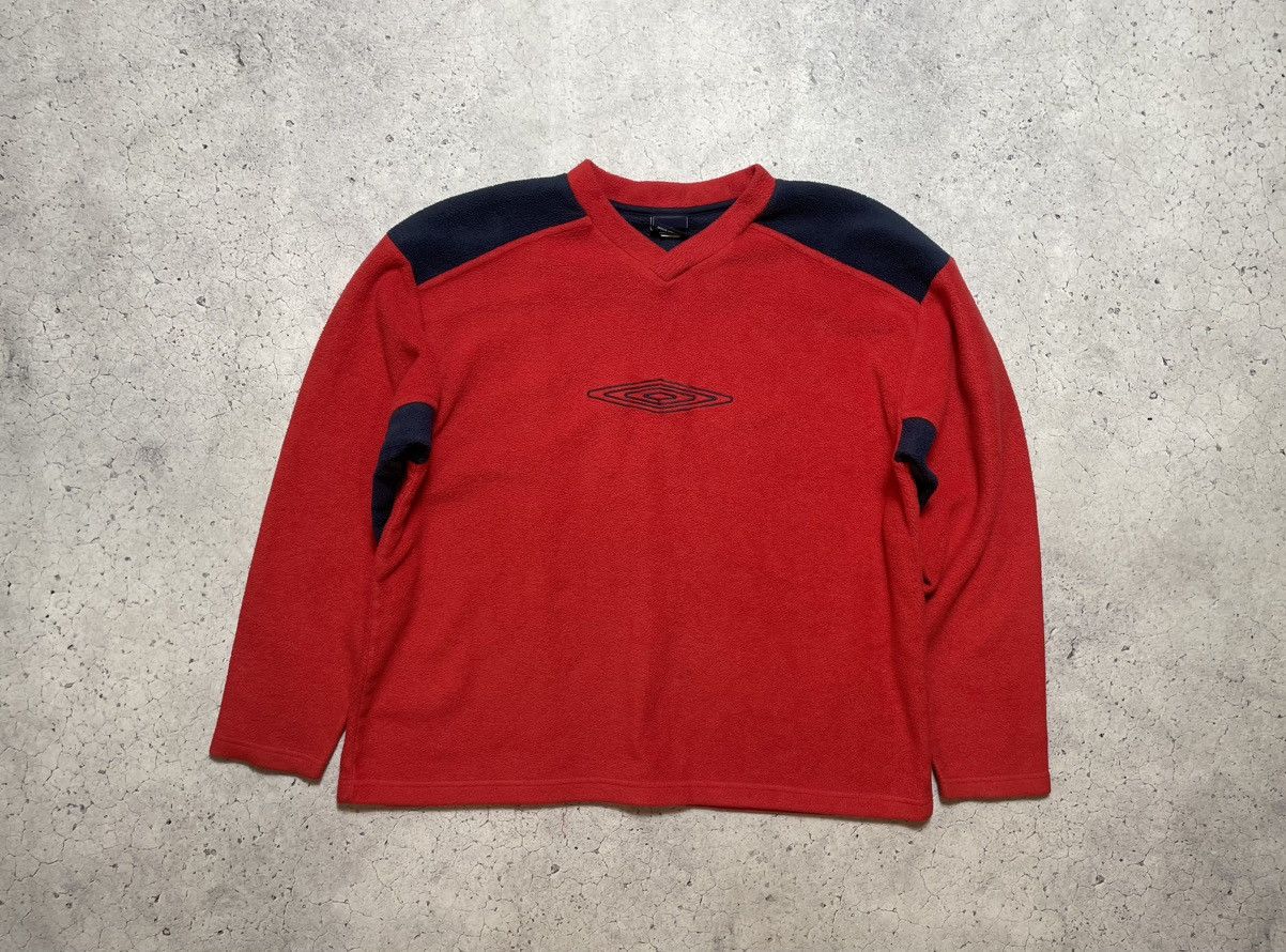 Vintage Fleece Sweatshirt Umbro Big Logo Y2K Retro