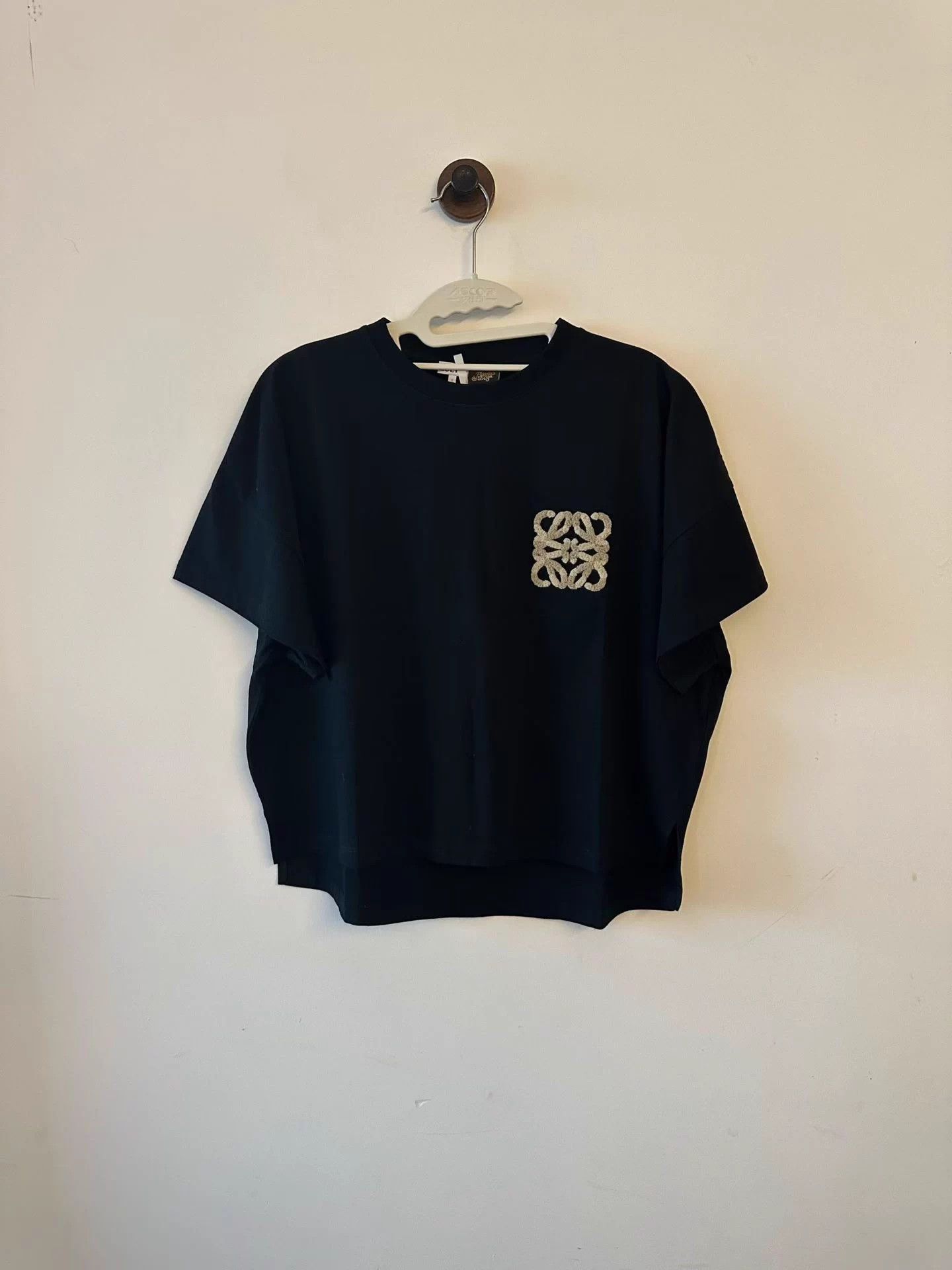 Loewe LOEWE flocked logo short tee XS new Size XS / US 0-2 / IT 36-38 - 1 Thumbnail